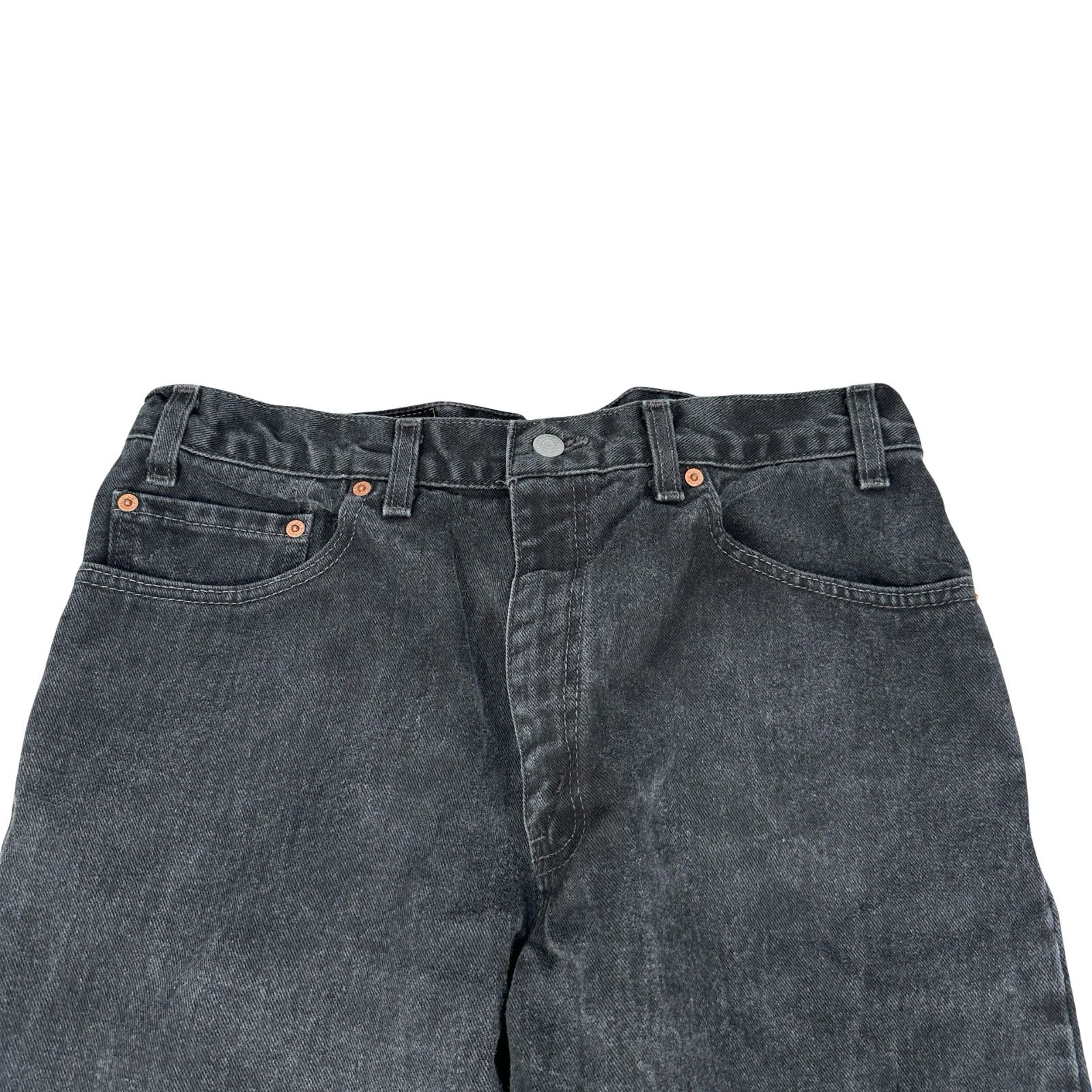 Levi's Vintage Levi's 550 Relaxed Jeans Men 36x32 Black Denim USA Size US 36 / EU 52 - 3 Thumbnail