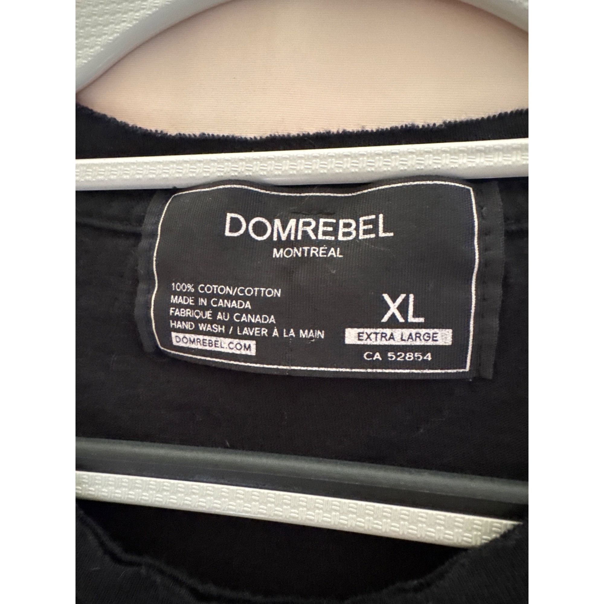 DOMREBEL Domrebel XL T-Shirt Champagne With Black Rhinestones EUC Size US XL / EU 56 / 4 - 3 Thumbnail