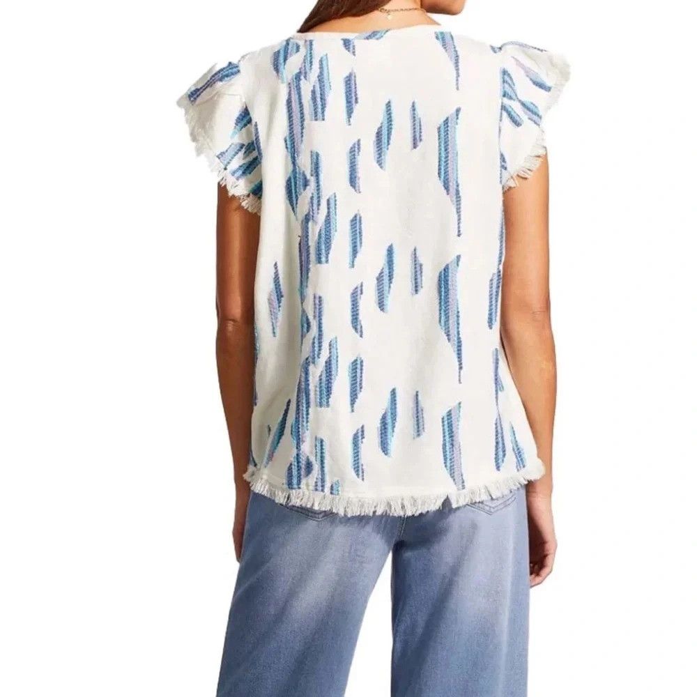 Tribal Streetwear Tribal Jeans Tassel Blouse NWT Size M / US 6-8 / IT 42-44 - 4 Thumbnail