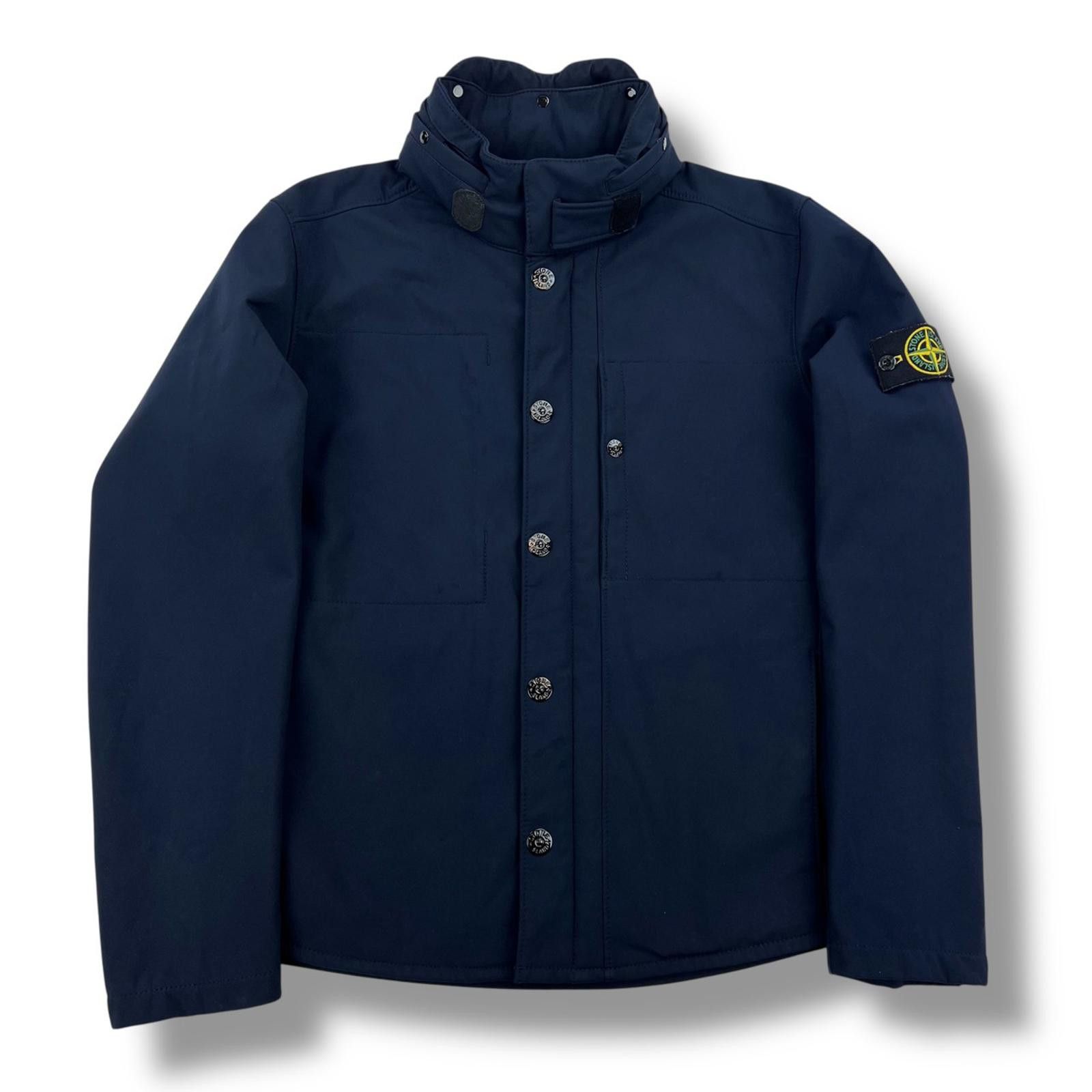 Stone Island Stone Island Soft Shell-R Navy Jacket Size US L / EU 52-54 / 3 - 2 Thumbnail