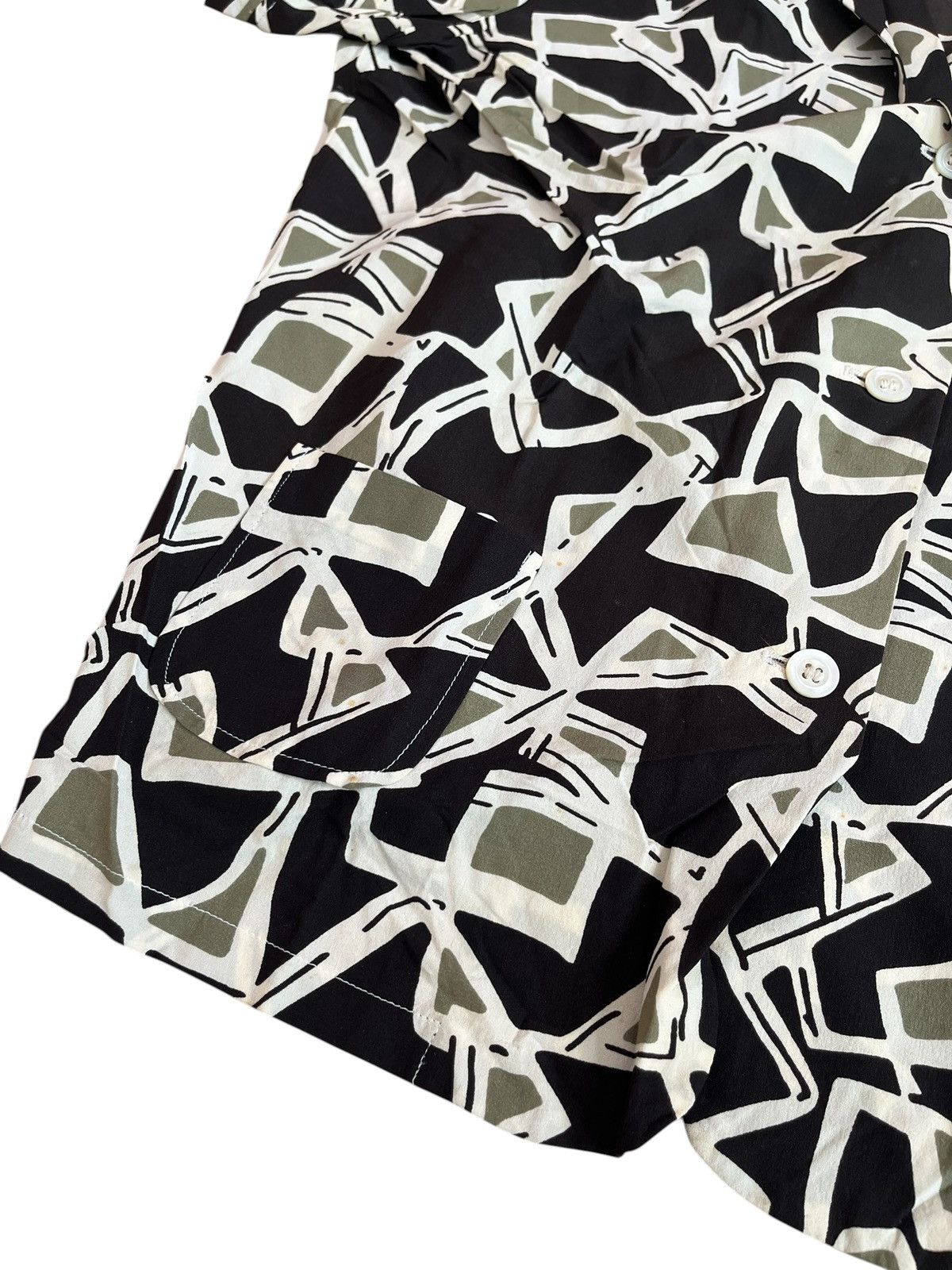 Jil Sander Vintage jil sander abstract flowy silk open collar shirt Size US S / EU 44-46 / 1 - 5 Thumbnail