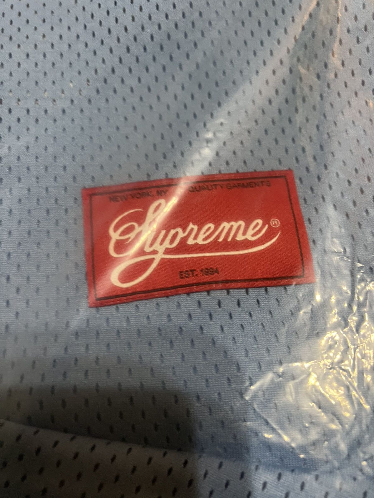 Supreme 🔥Supreme XXL Old English blue baseball Jersey Brand New🔥 Size US XXL / EU 58 / 5 - 7 Thumbnail