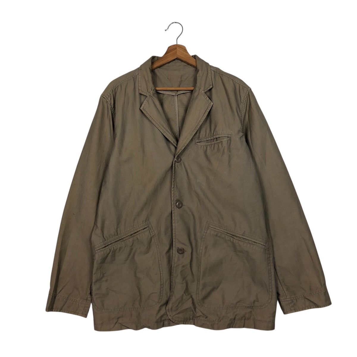 Japanese Brand 📌Vintage Chore Work Jacket Unbranded Issey Miyake Size US L / EU 52-54 / 3 - 2 Thumbnail