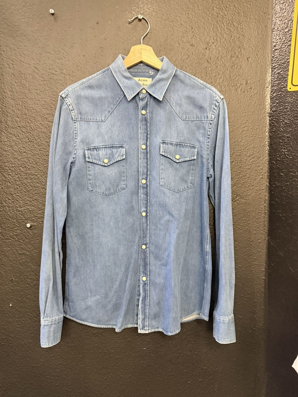 Acne Studios Acne studios button up jean jacket Size US M / EU 48-50 / 2 - 1 Thumbnail