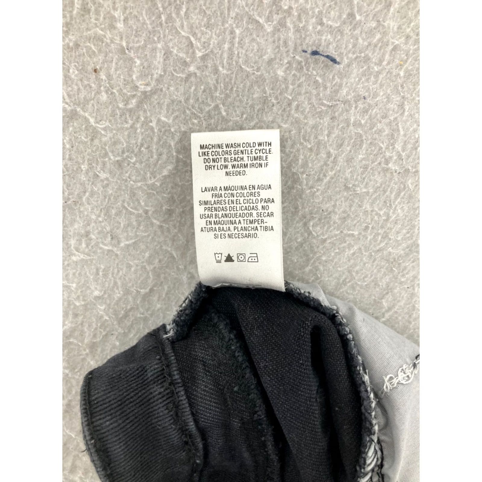 Vintage Bongo Skirt Womens 7 Denim Lace Up Front Pockets Mini Black Cotton Blend Front Pockets Vintage No Size 32" / US 10 / IT 46 - 7 Thumbnail