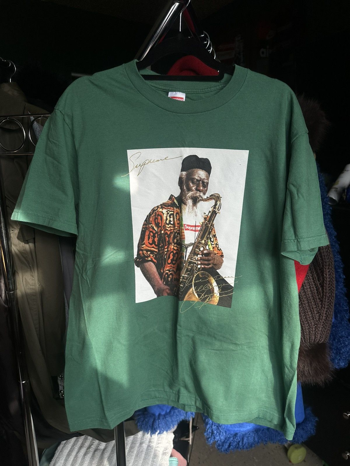 Supreme Pharoah Sanders (Supreme T-Shirt) Size US M / EU 48-50 / 2 - 1 Thumbnail