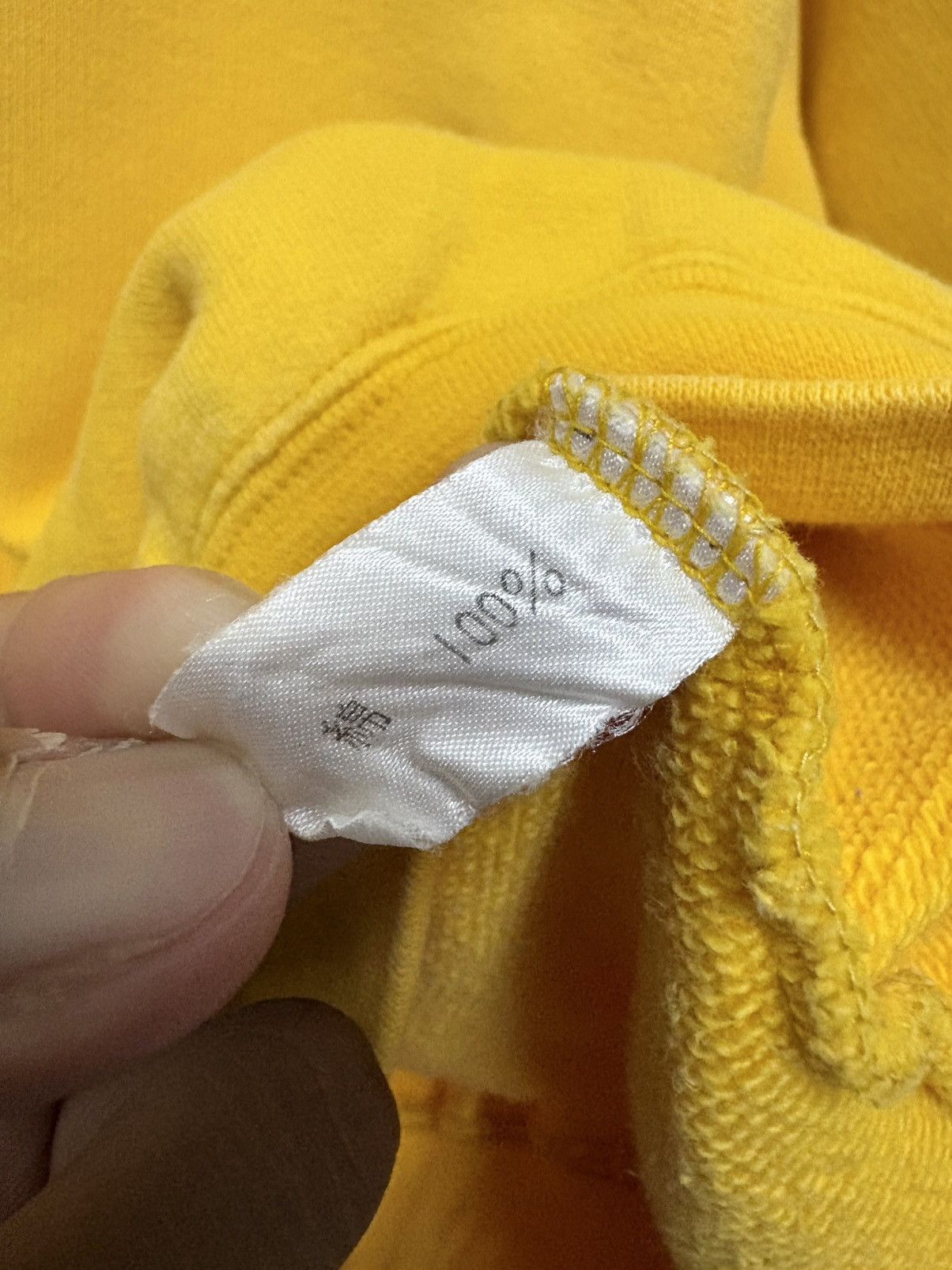 Vintage Vintage 80’s Camel F1 Racing Team Yellow Crewneck Size US L / EU 52-54 / 3 - 12 Thumbnail