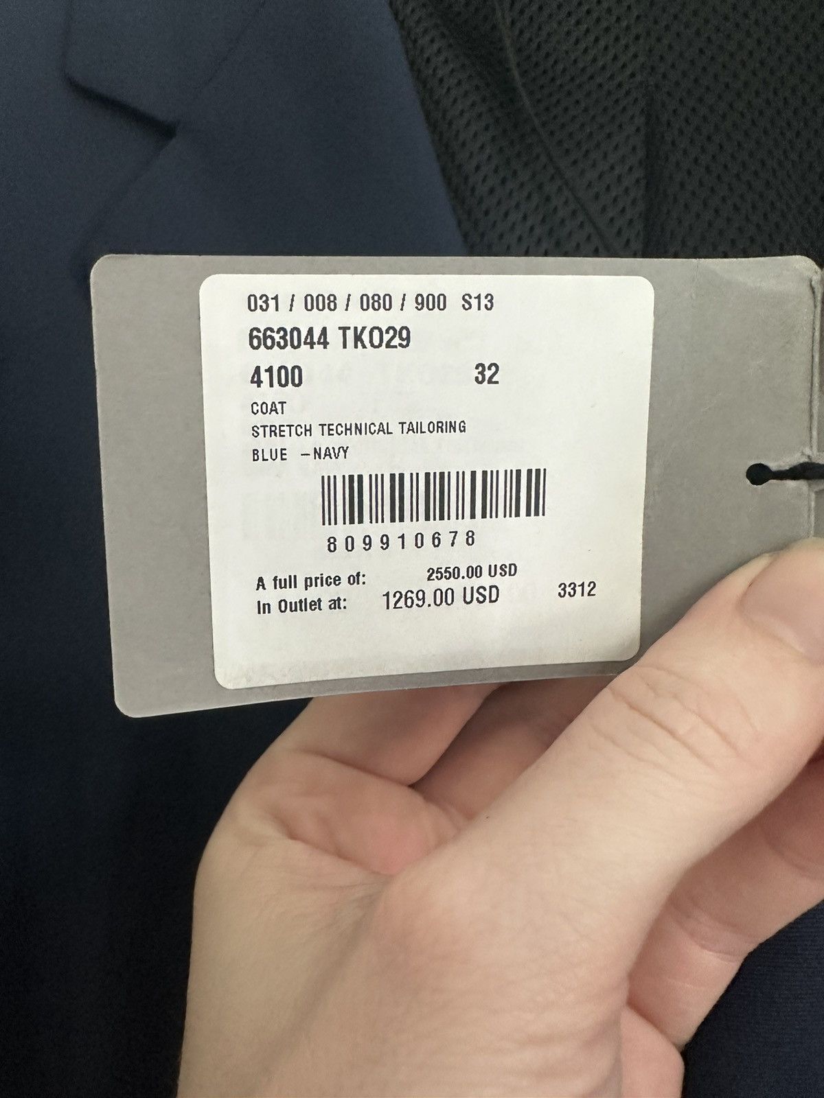 Balenciaga 2021 technical tailored coat Size US M / EU 48-50 / 2 - 3 Thumbnail