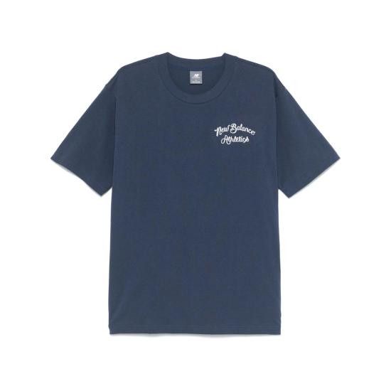 New Balance NEW BALANCE Men T-Shirts MT43556NNY BLUE Size US L / EU 52-54 / 3 - 1 Thumbnail