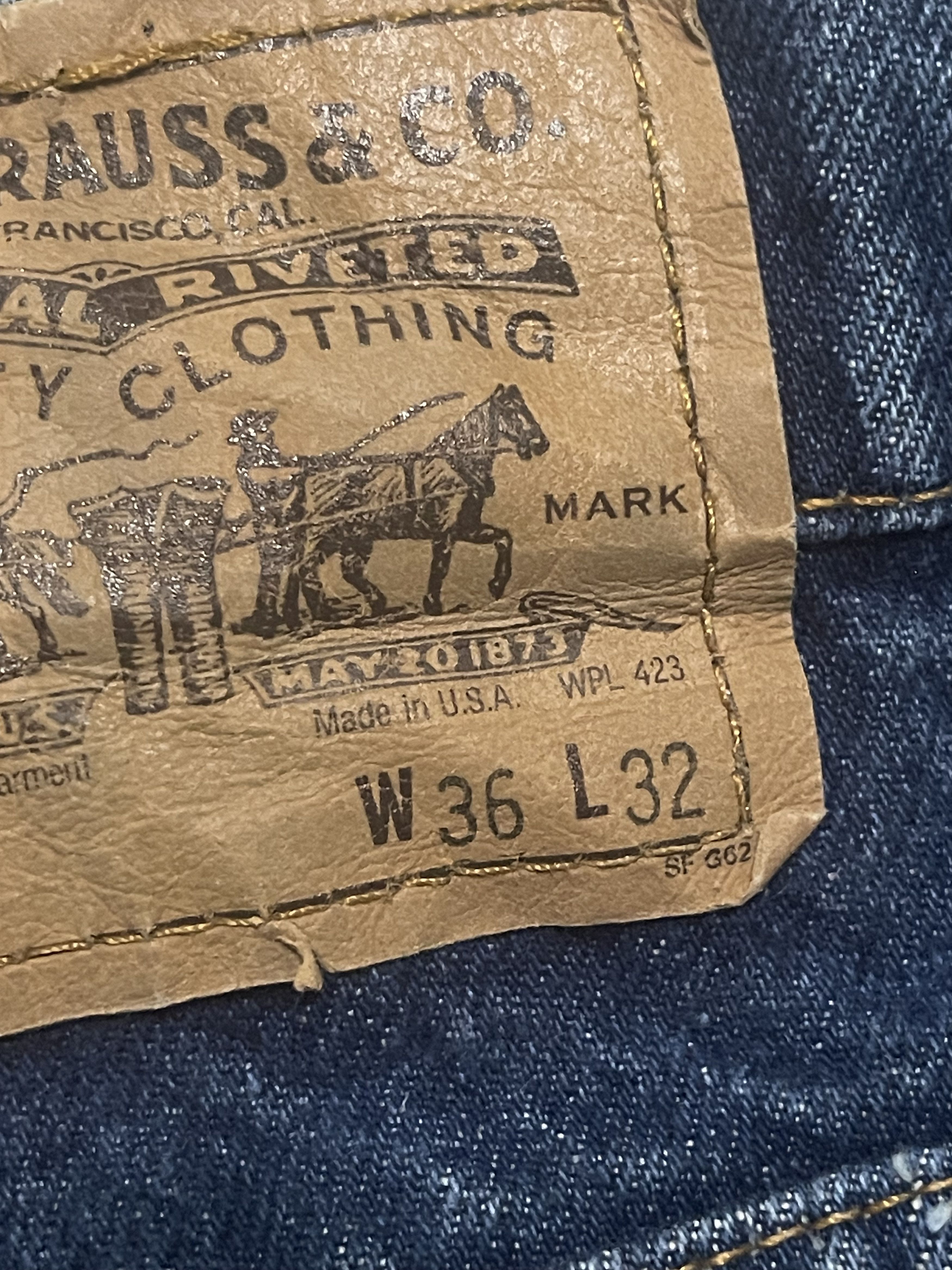 Levi's × Vintage Vintage Levis 517 Flare Blue Jeans USA Size US 36 / EU 52 - 4 Thumbnail