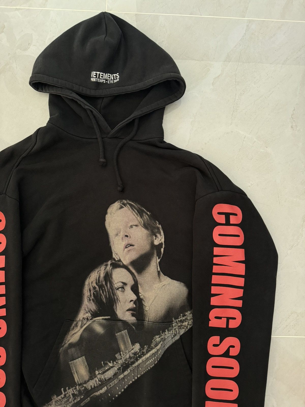 Vetements Vetements Coming Soon Titanic Hoodie Sz.. SThick Version Size US S / EU 44-46 / 1 - 4 Thumbnail