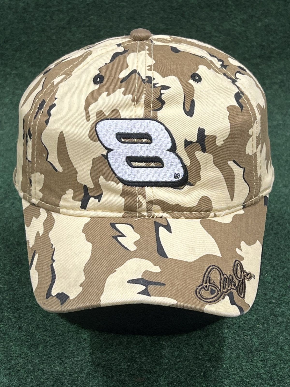 Chase Authentics Y2k Dale Earnhardt Jr Camo Strapback Hat Size ONE SIZE - 1 Thumbnail