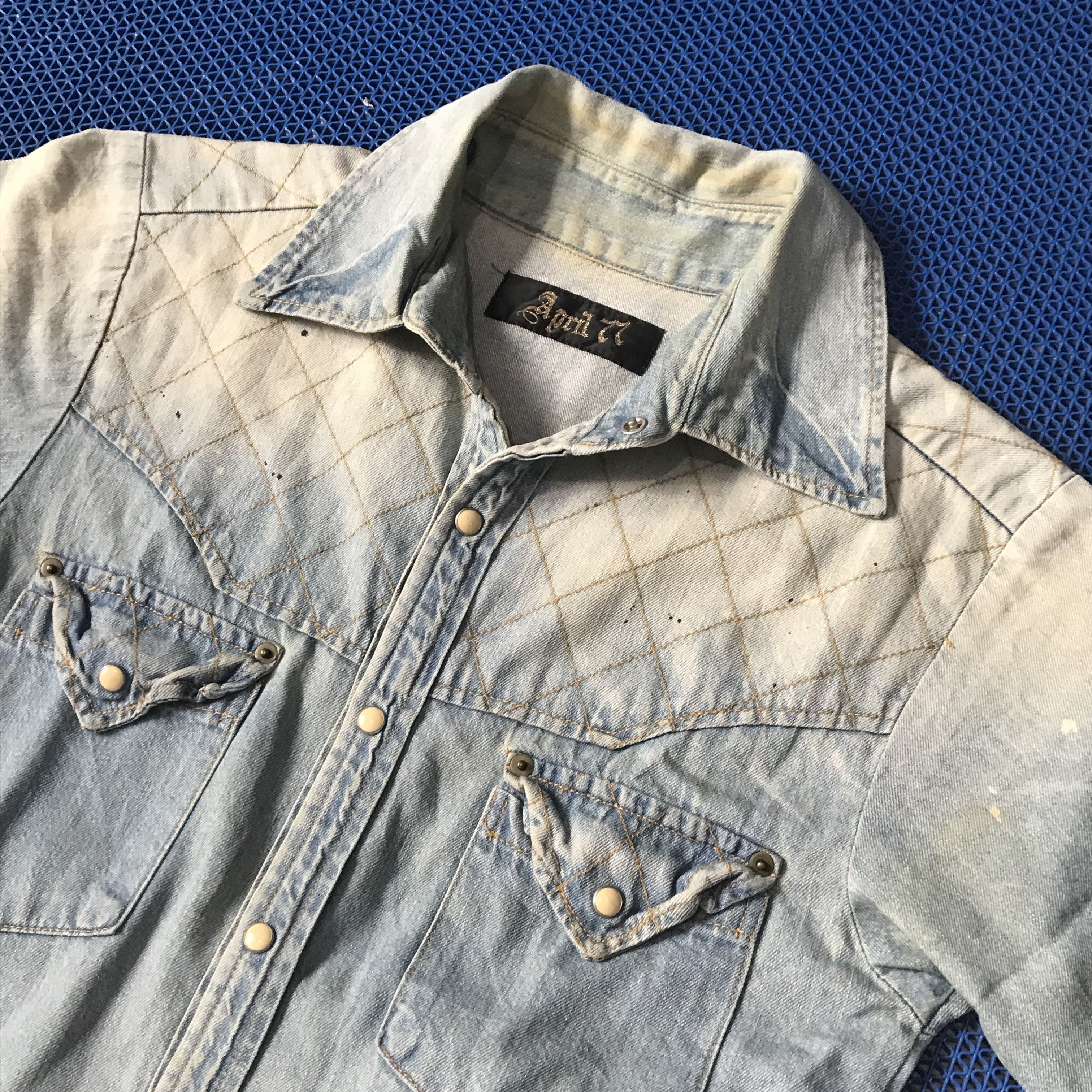 April 77 April 77 Raw Japanese denim Short Sleeves denim Size US M / EU 48-50 / 2 - 3 Thumbnail