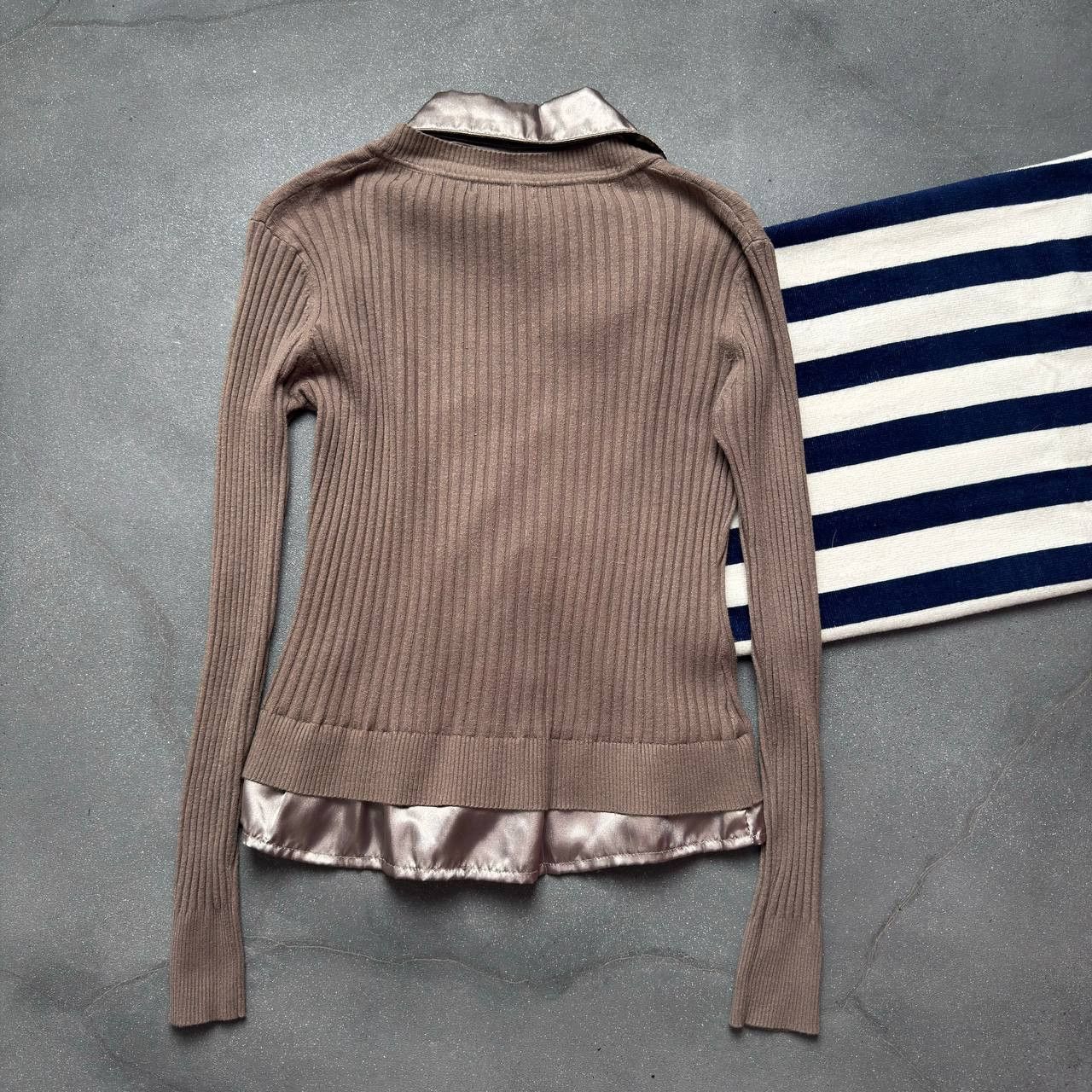 Japanese Brand × Vintage Amazing Vintage Japanese Style Long Sleeve Blouse Size M / US 6-8 / IT 42-44 - 7 Thumbnail