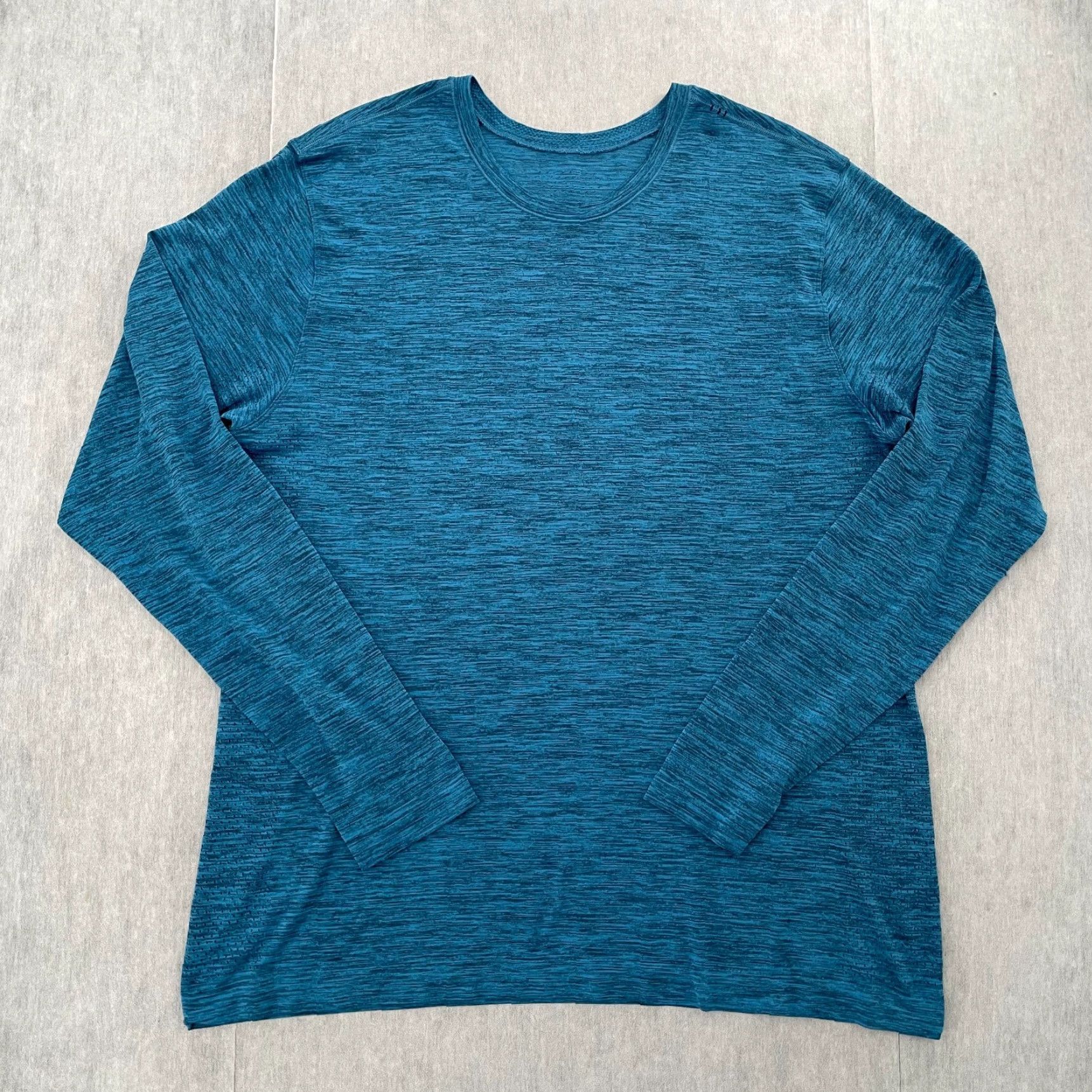 Lululemon Lululemon Shirt Adult XL Blue Metal Vent Tech Long Sleeve Mens XL Size US XL / EU 56 / 4 - 2 Thumbnail