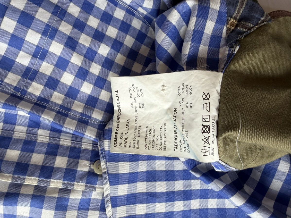 Junya Watanabe Junya Watanabe Comme des Garçons MAN Hybrid Patchwork Shirt Size S / US 4 / IT 40 - 5 Thumbnail