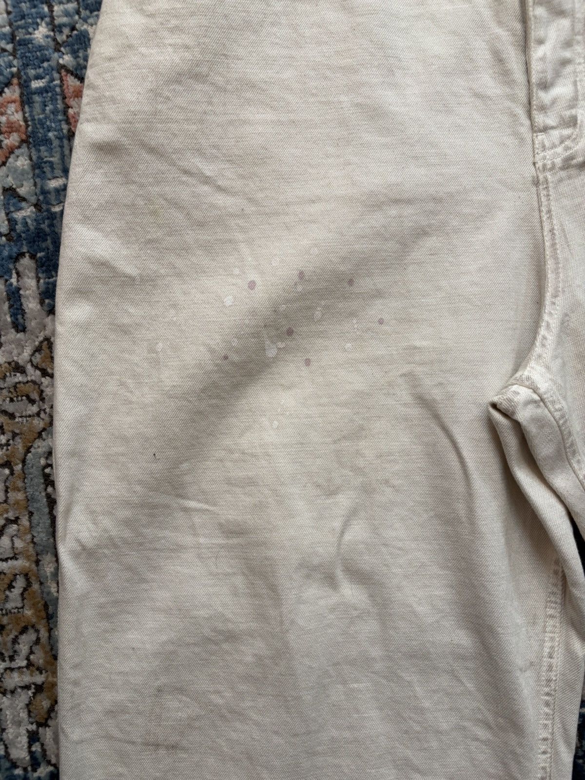 Balenciaga Balenciaga White Baggy Denim Size US 36 / EU 52 - 3 Thumbnail