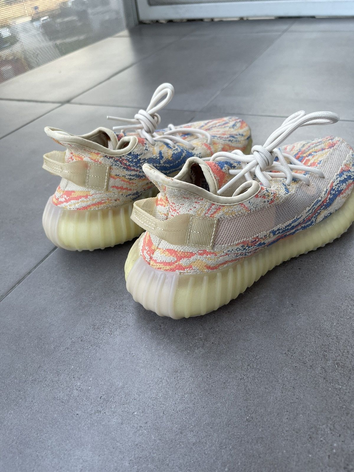 Adidas × Kanye West Adidas Yeezy Boost 350 V2 MX Oat Low-Top Sneakers Size US 10.5 / IT 40.5 - 13 Thumbnail