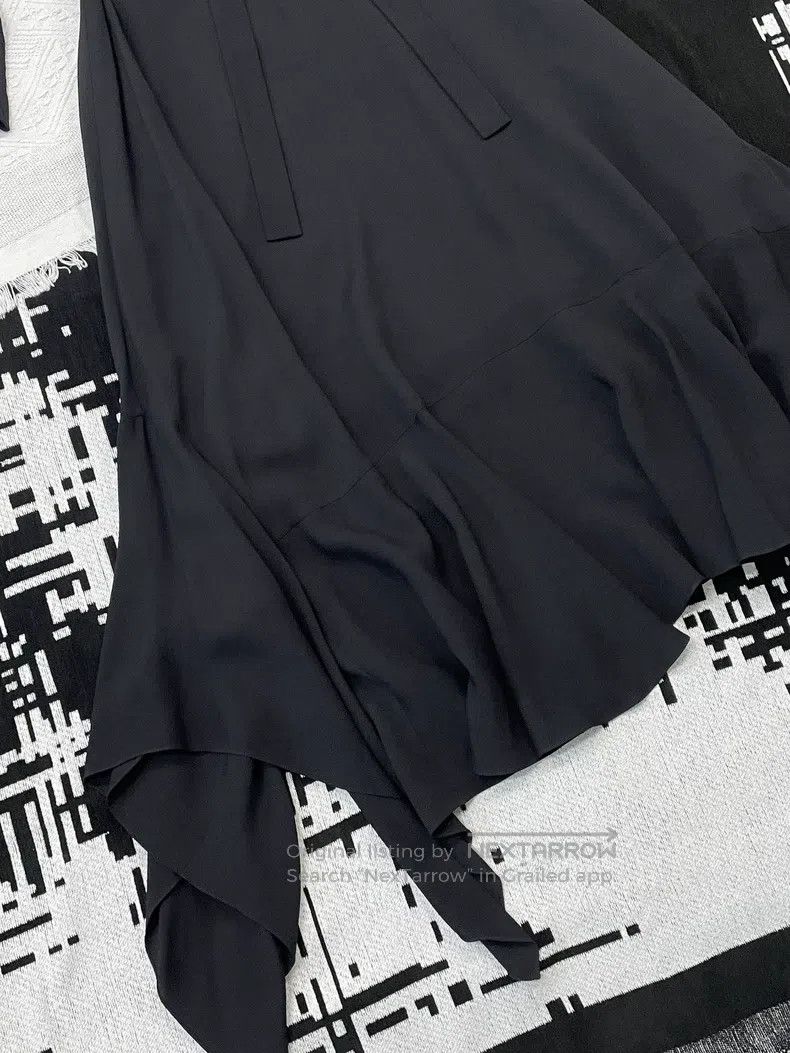 Hermes Hermes Black tie-dyed long skirt Size XS / US 0-2 / IT 36-38 - 3 Thumbnail