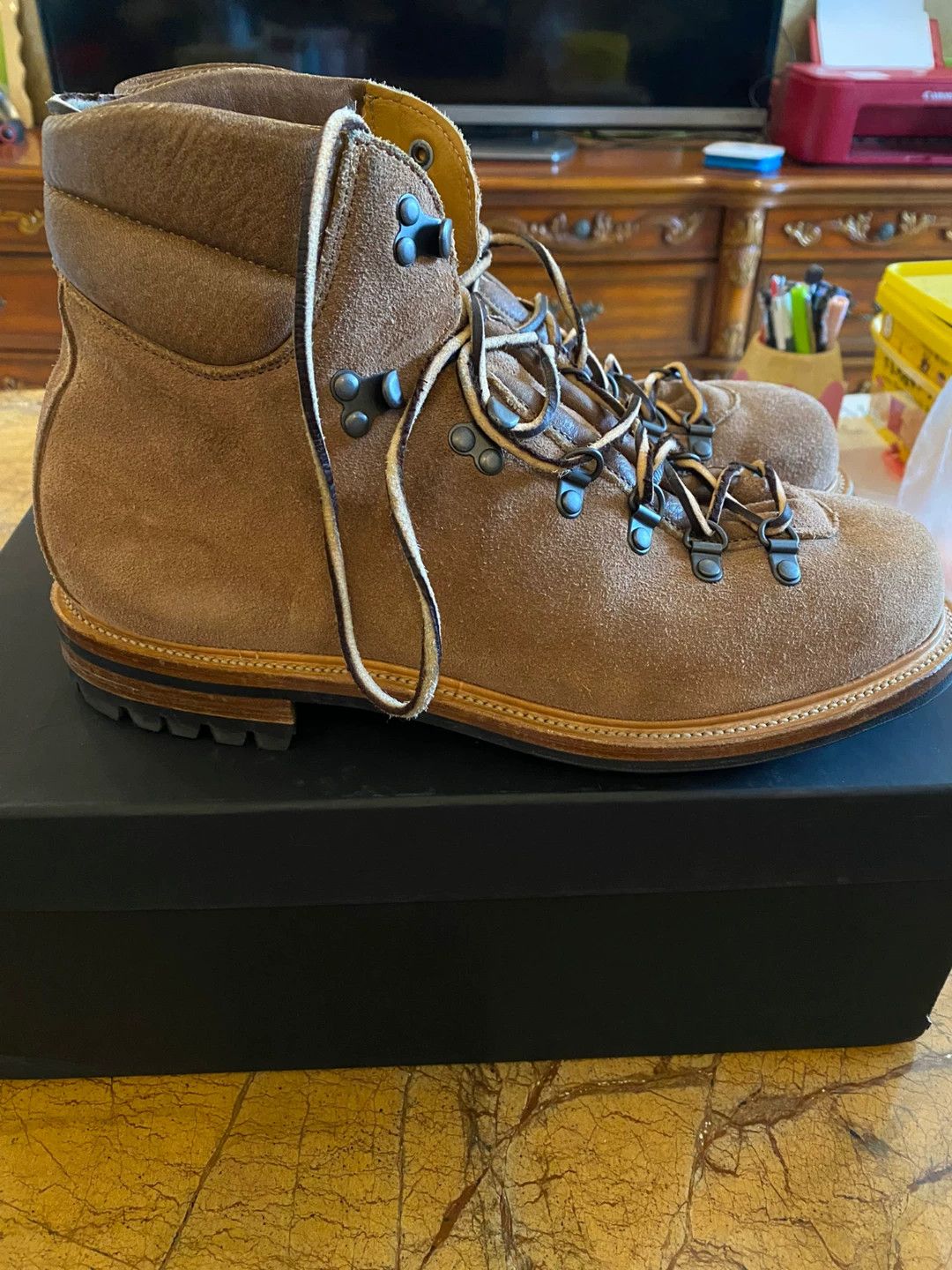 Viberg VIBERG Mountaineering Boots Near New 42 Box Dust Bag Size US 9 / EU 42 - 5 Thumbnail