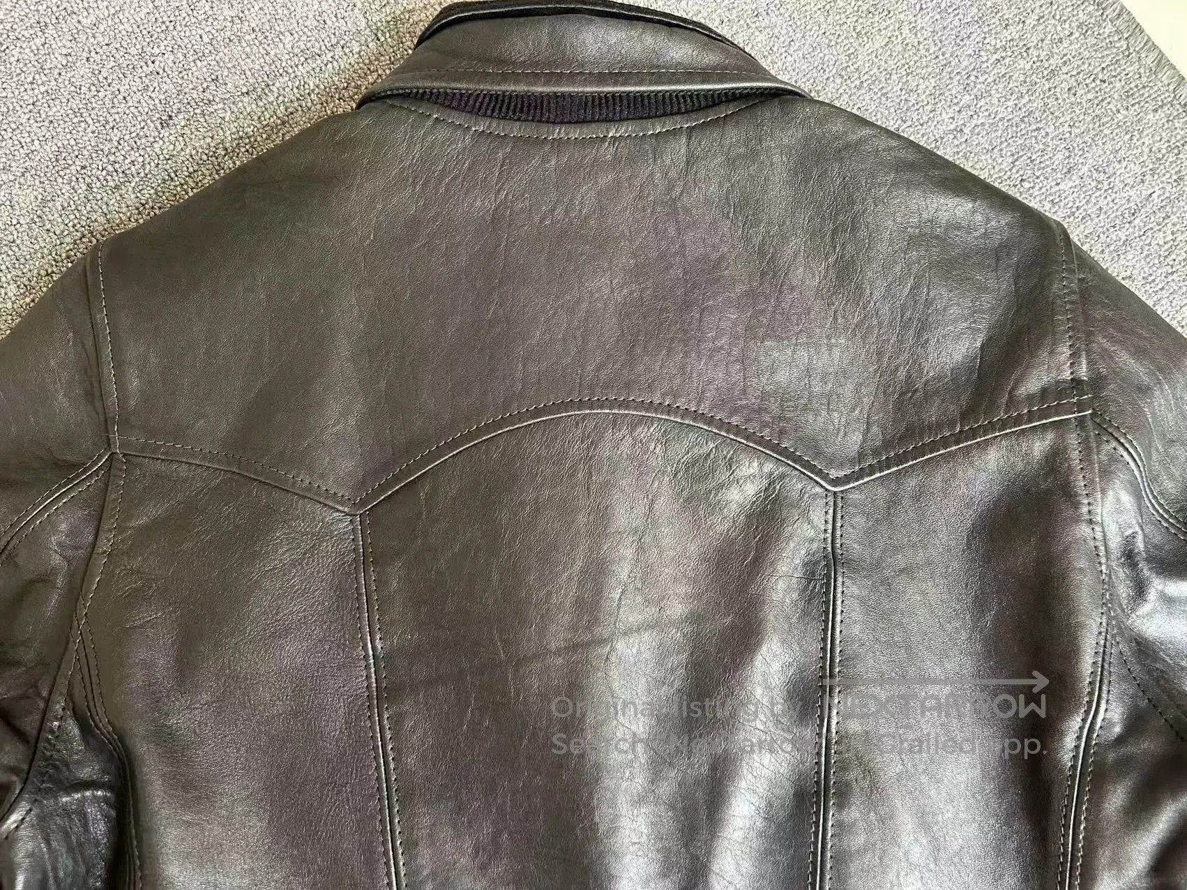 Japanese Brand Bill Kelso Custom Leather Jacket. Size US M / EU 48-50 / 2 - 3 Thumbnail