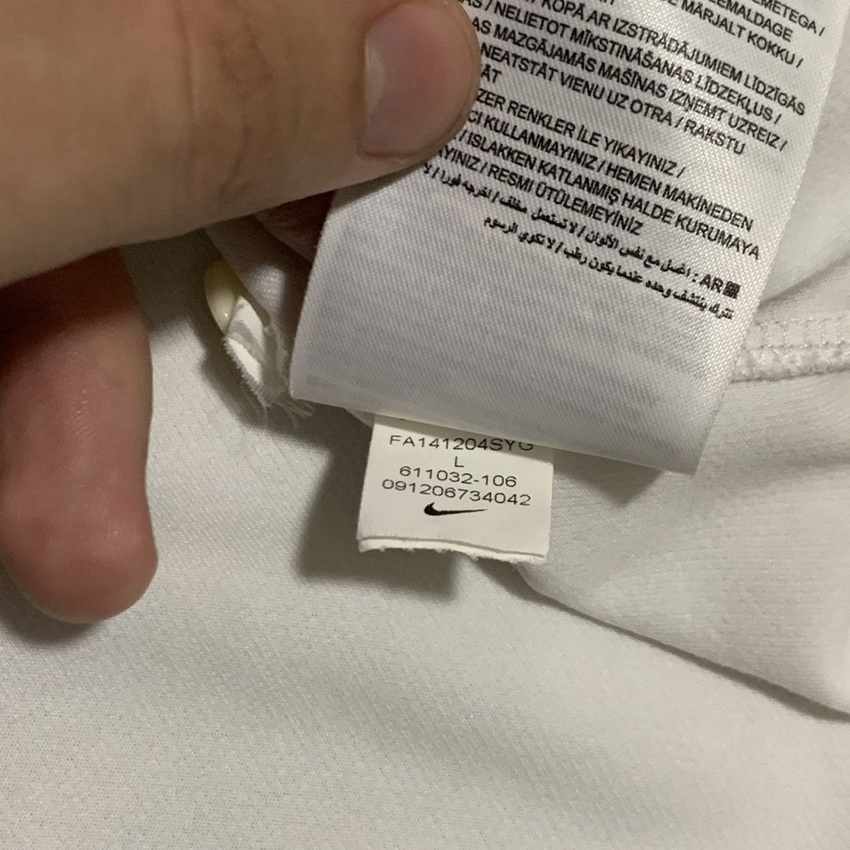 Nike Manchester United Nike 2014/15 Y2k Streetwear Football Shirt Size US L / EU 52-54 / 3 - 10 Thumbnail