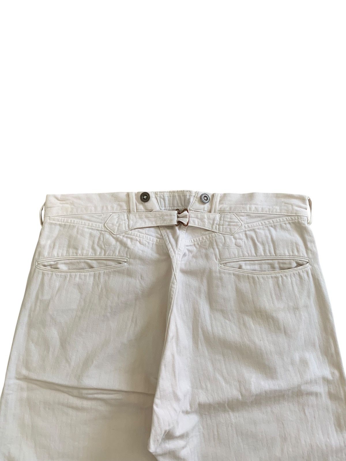 RRL Ralph Lauren RRL Military Double Knee HBT Buckle Back Pants Size US 34 / EU 50 - 10 Thumbnail