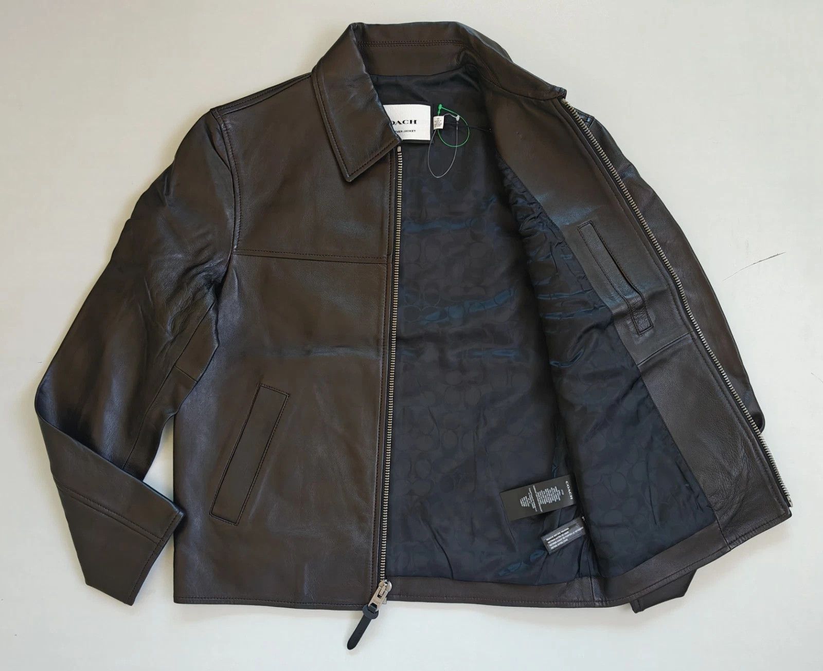 Coach Coach Leather Jacket FTP 5066 Size US XS / EU 42 / 0 - 6 Thumbnail