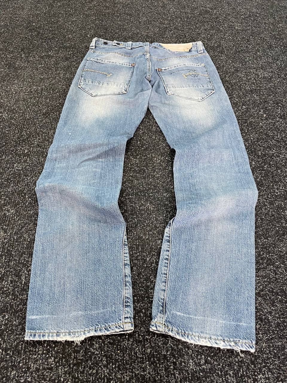 G-Star × Hysteric Glamour × Le Grande Bleu (L.G.B.) Gstar HYSTERIC GLAMOUR BALENCIAGA STYLE FLARED PANTS Size US 31 - 2 Thumbnail
