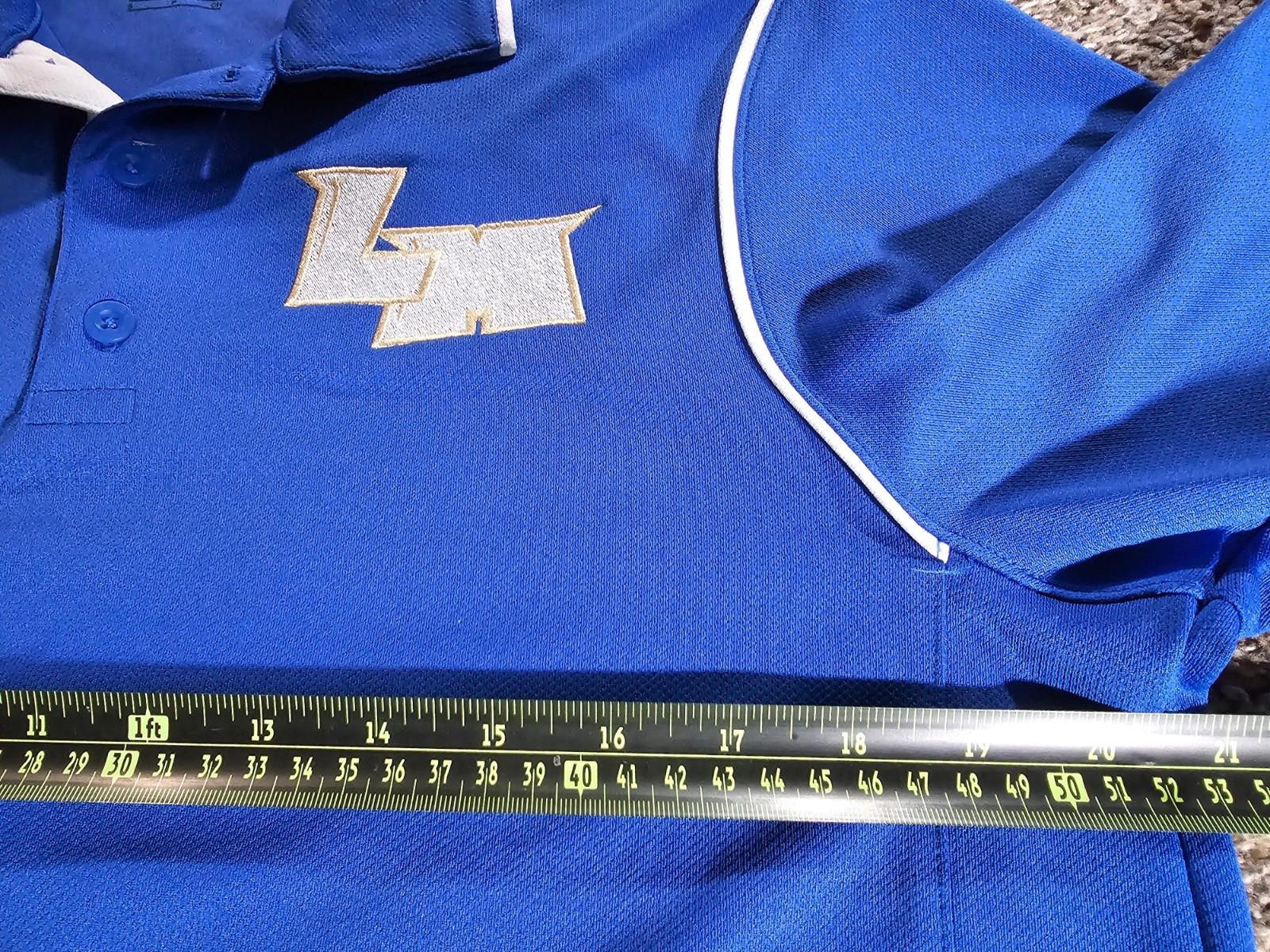 Nike Nike Golf Dri-Fit Polo Shirt Mens S Blue Golf Breathable LM Size US S / EU 44-46 / 1 - 5 Thumbnail
