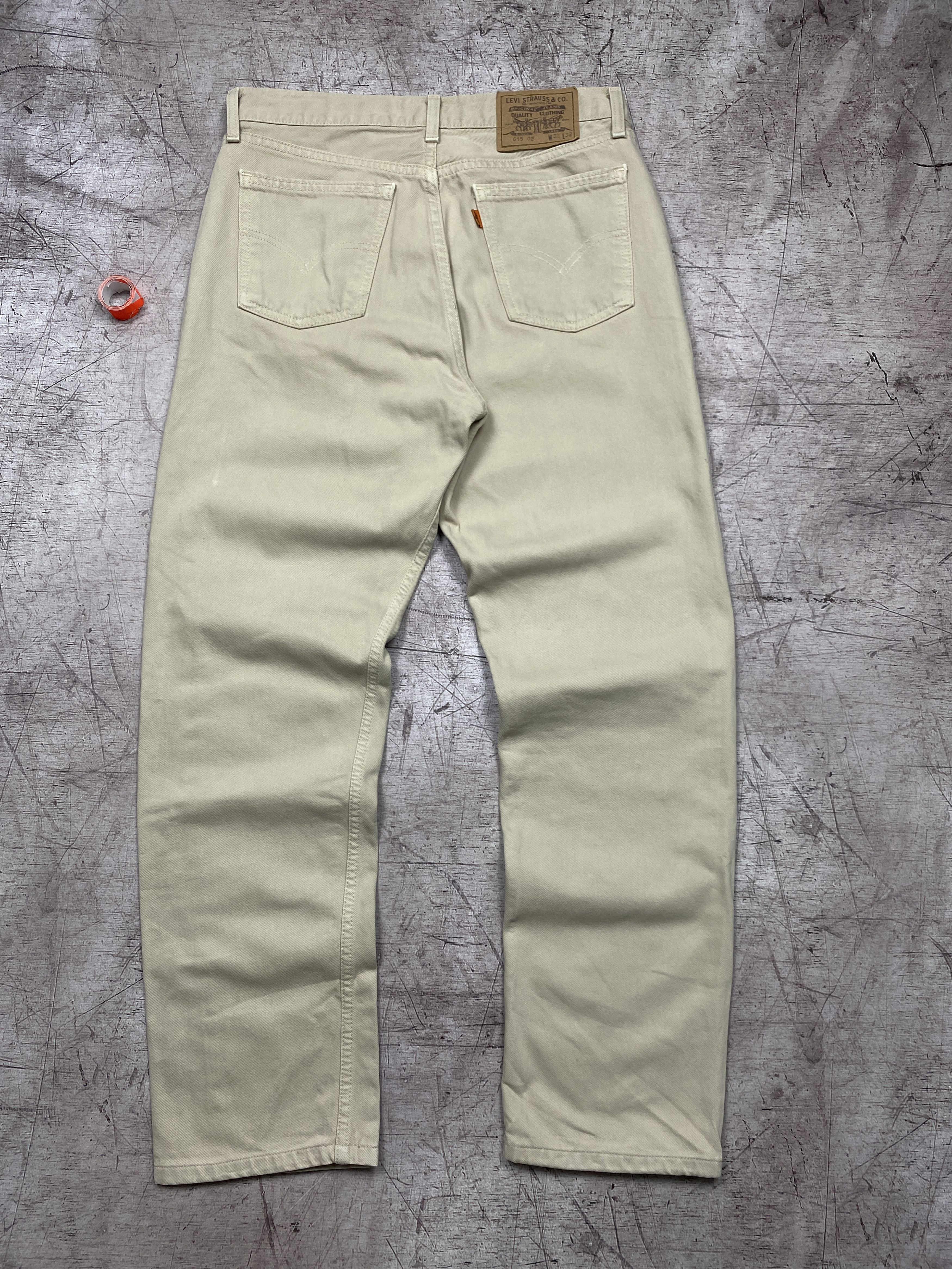 Levi's × Levi's Vintage Clothing × Vintage Levis 615 Vintage Mens Orange Tab Denim Pants Jeans Size US 32 / EU 48 - 1 Thumbnail