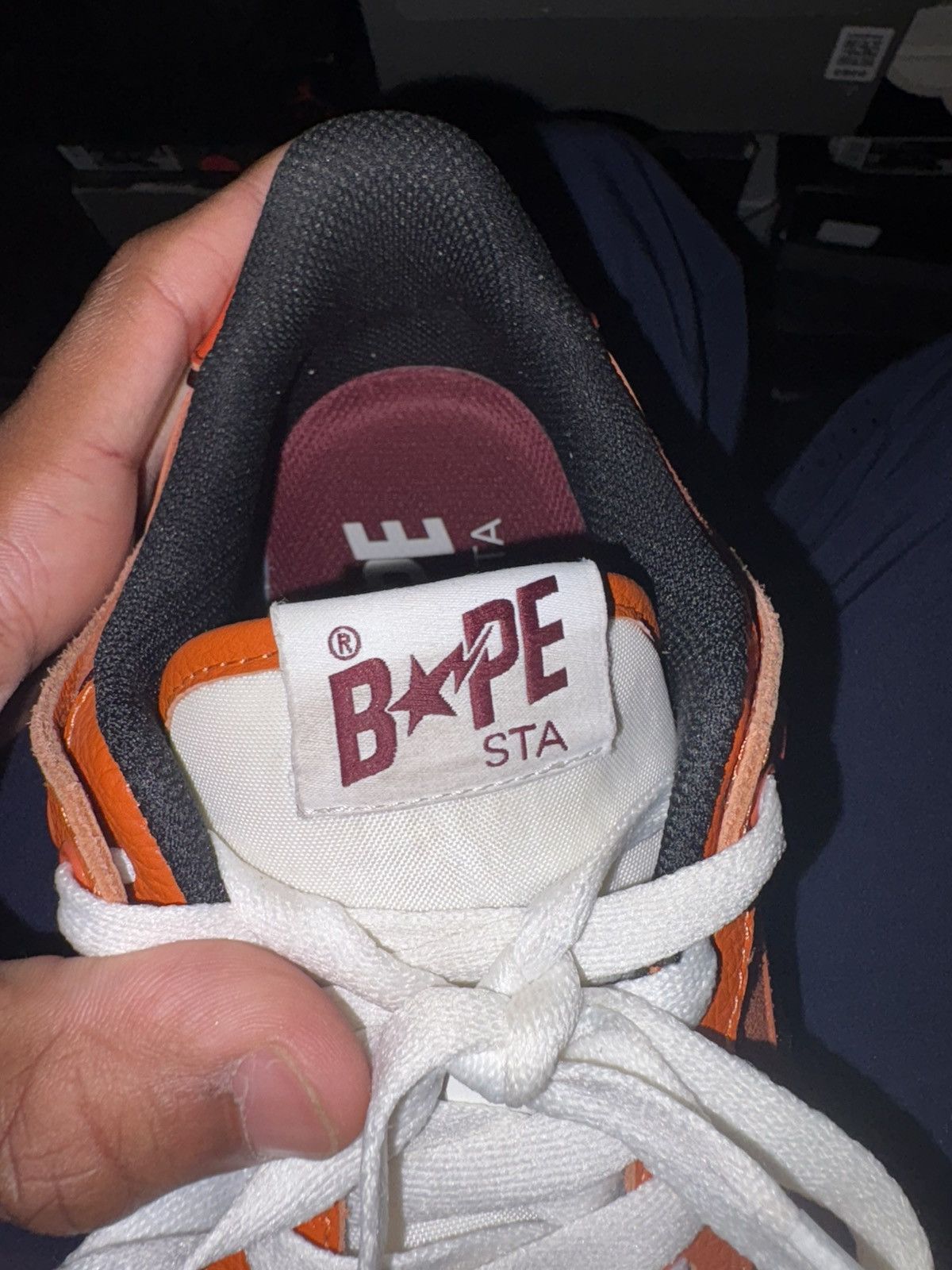 Bape Bape Sk8 Sta #2 M1 Orange Size US 9.5 / EU 42-43 - 11 Thumbnail