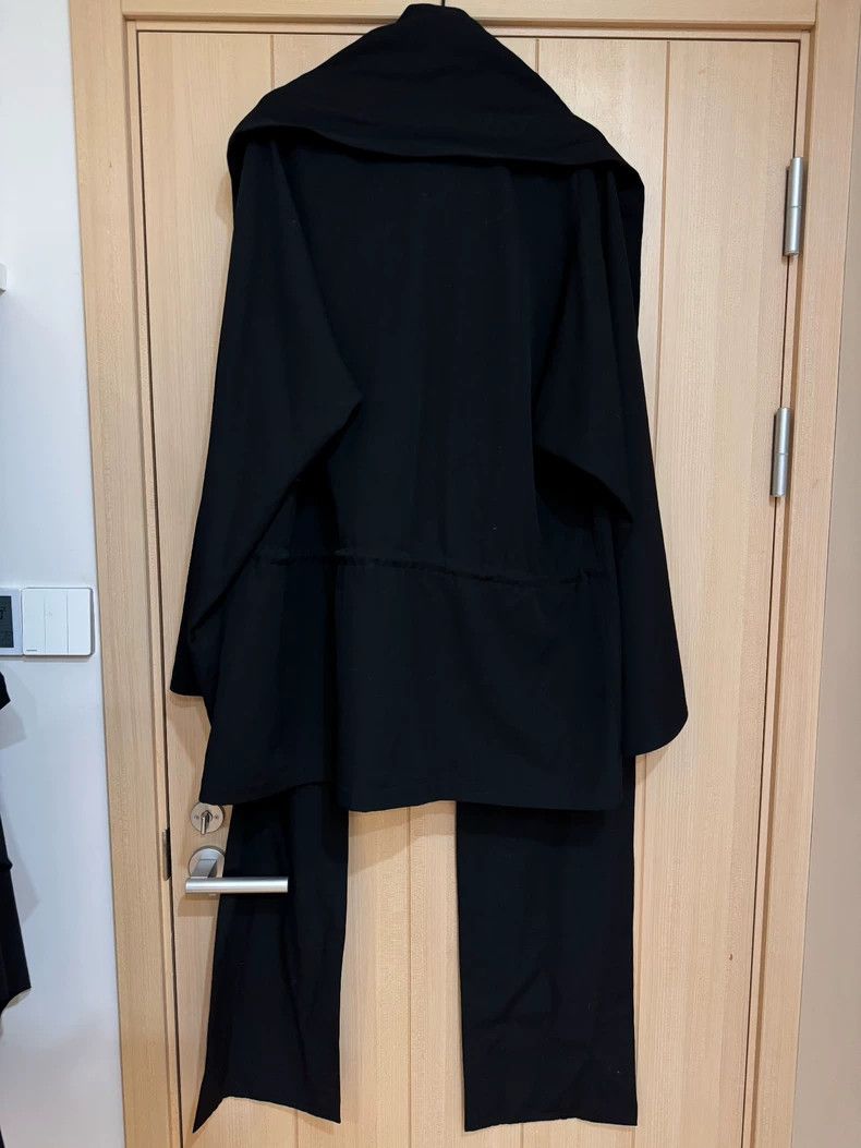 Yohji Yamamoto Yohji Yamamoto 16cm detachable scarf midi coat Size US M / EU 48-50 / 2 - 4 Thumbnail