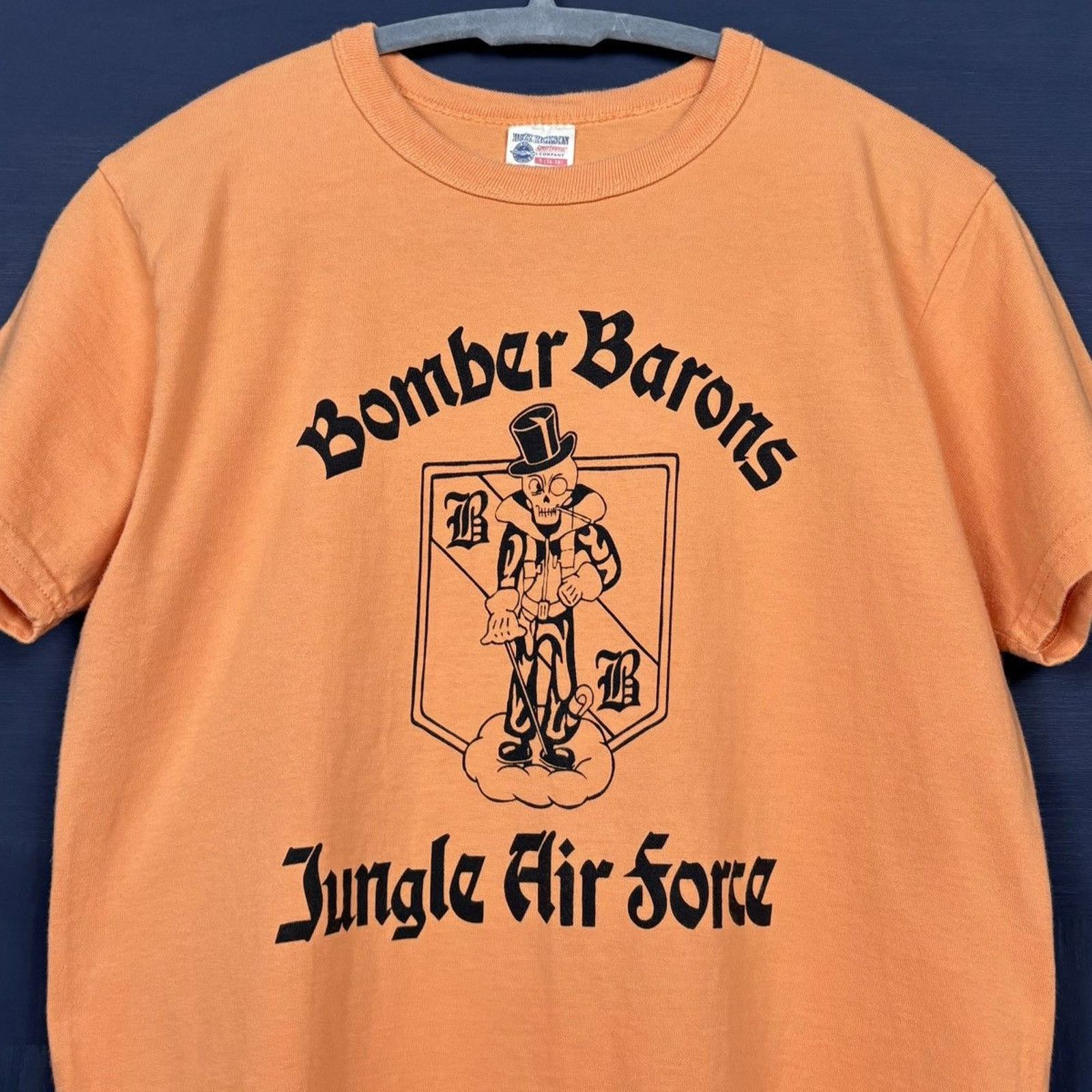 Buzz Rickson's × Japanese Brand × Sugar Cane 🇯🇵BUZZ RICKSON BOMBER BARONS T Size US S / EU 44-46 / 1 - 1 Thumbnail