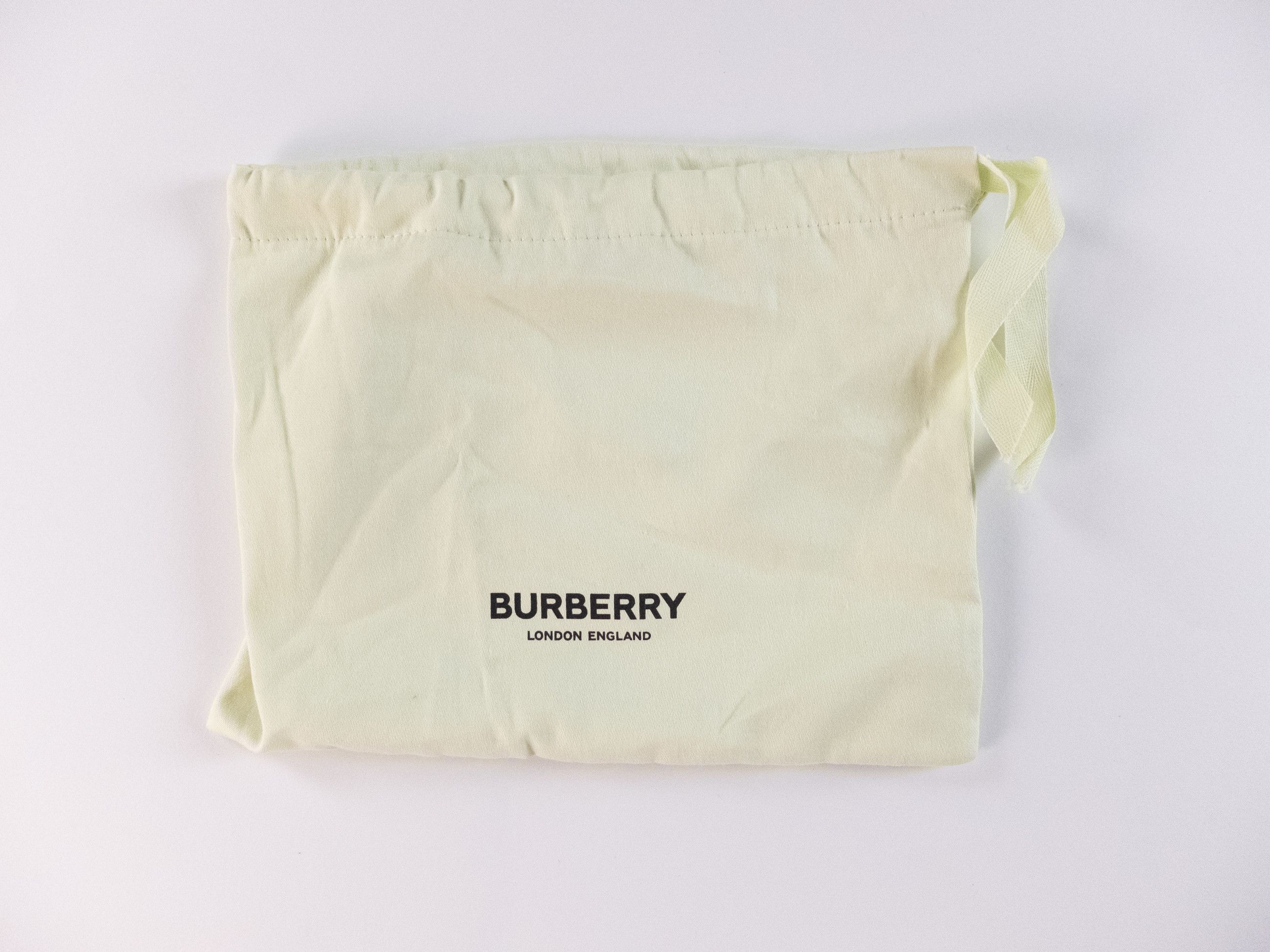 Burberry BURBERRY New Peyton light blue leather clutch bag pouch Size ONE SIZE - 9 Thumbnail