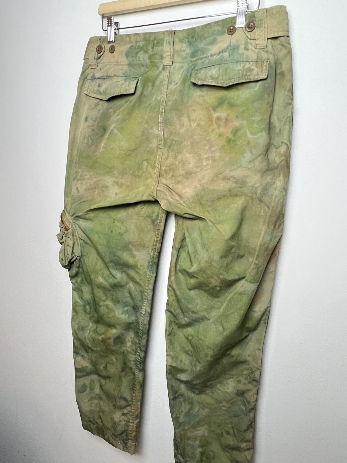 Polo Ralph Lauren ralph lauren tie dye cargo camo multipocket army pants Size US 34 / EU 50 - 8 Thumbnail