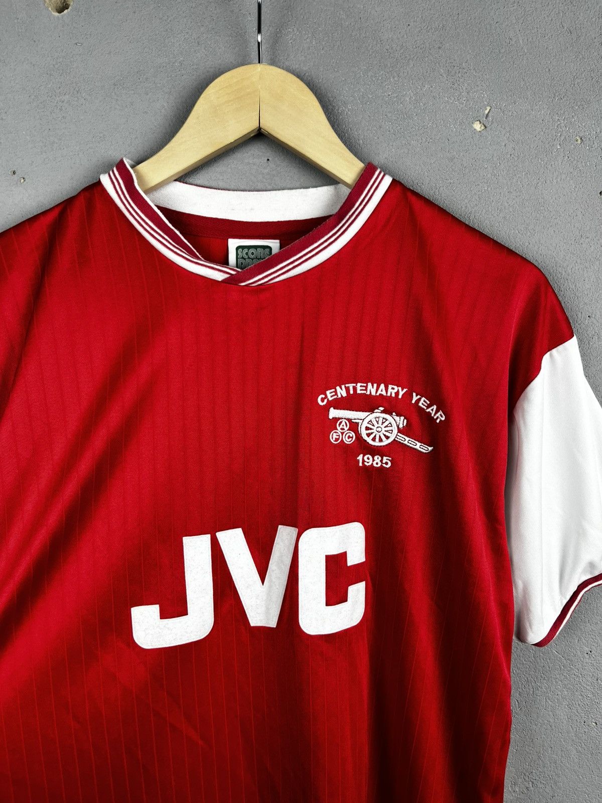 Vintage ARSENAL LONDON 80s HOME FOOTBALL SHIRT SOCCER JERSEY SCOR Size US M / EU 48-50 / 2 - 4 Thumbnail