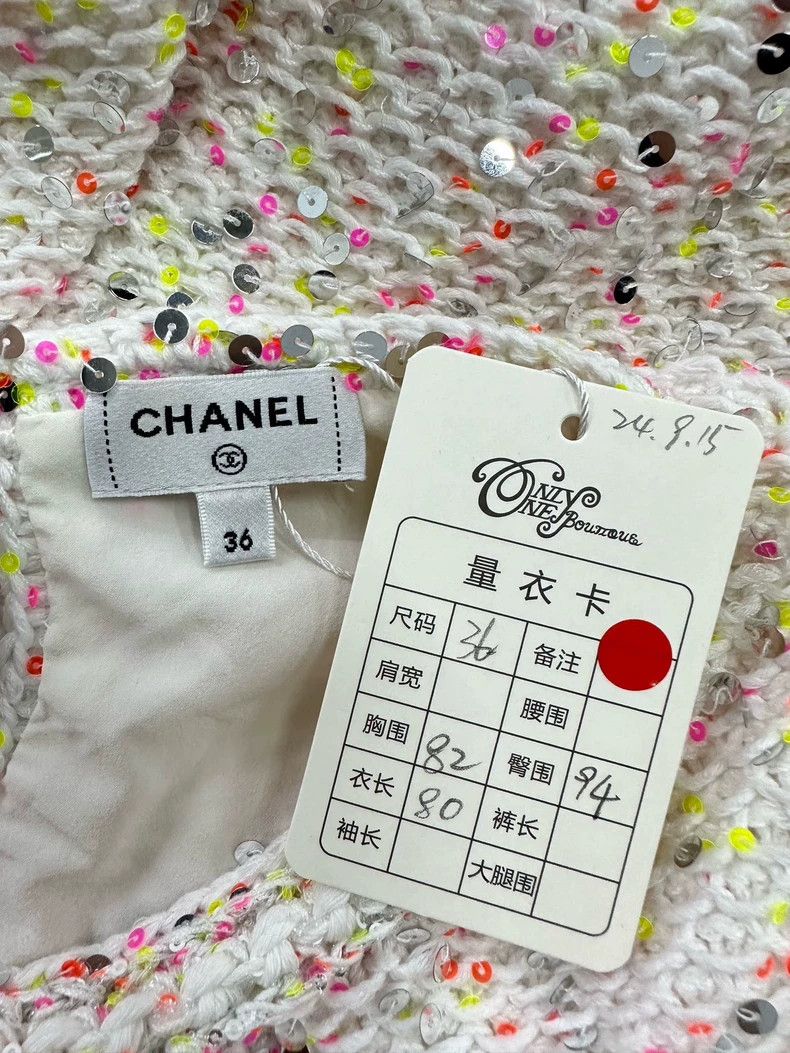 Chanel Chanel 24P color sequin dress Size XS / US 0-2 / IT 36-38 - 4 Thumbnail