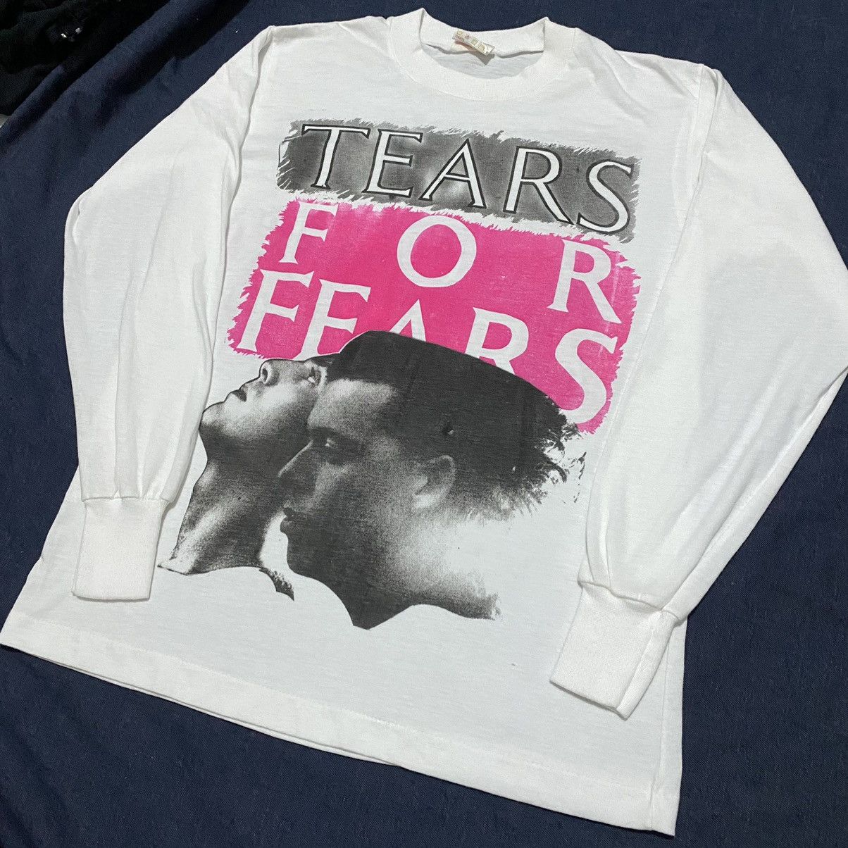 Band Tees VTG 80S TEARS FOR FEARS BAND TEE Size US S / EU 44-46 / 1 - 5 Thumbnail