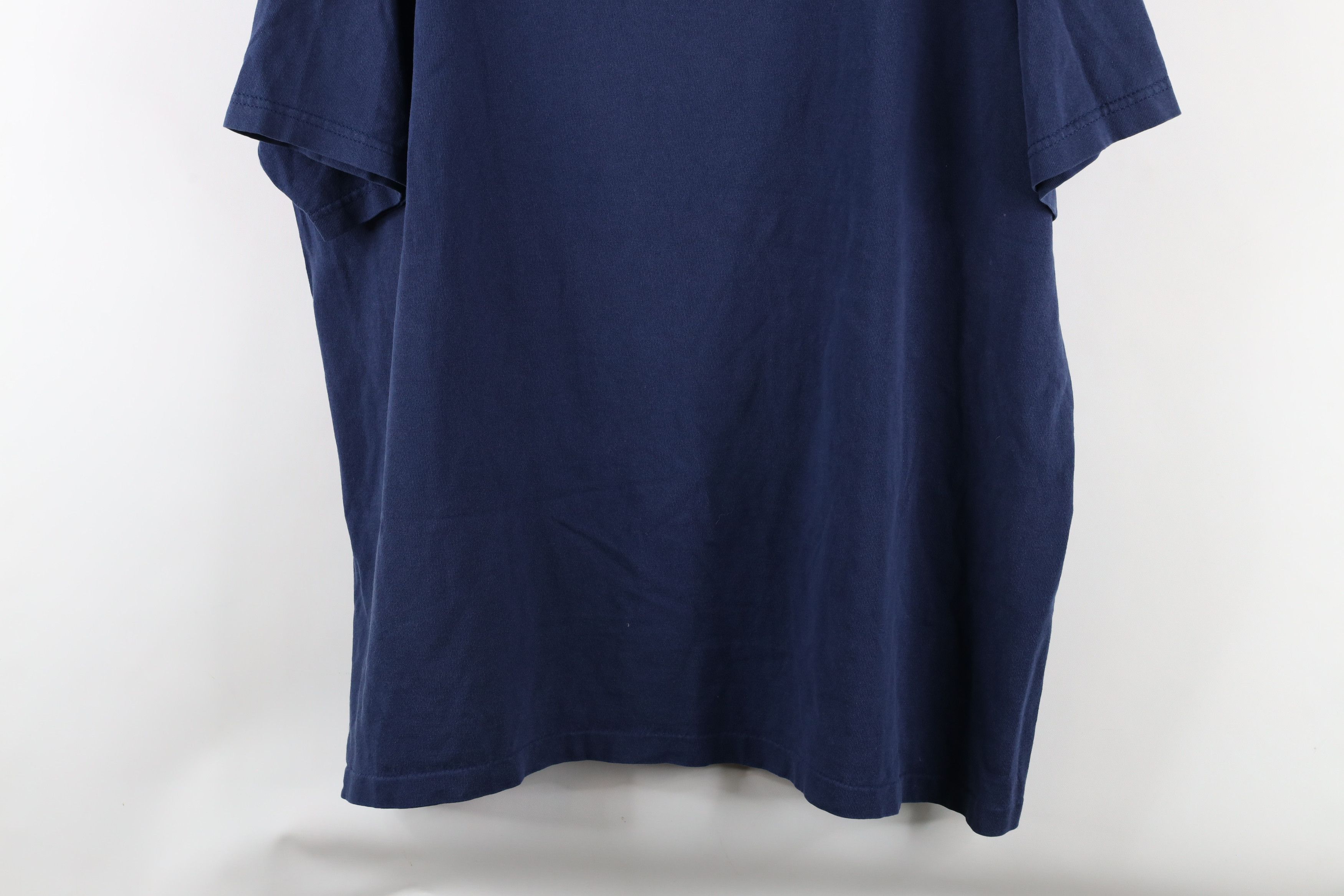 Vintage Vintage 90s Spell Out University of Michigan T-Shirt Blue Size US XXL / EU 58 / 5 - 3 Thumbnail