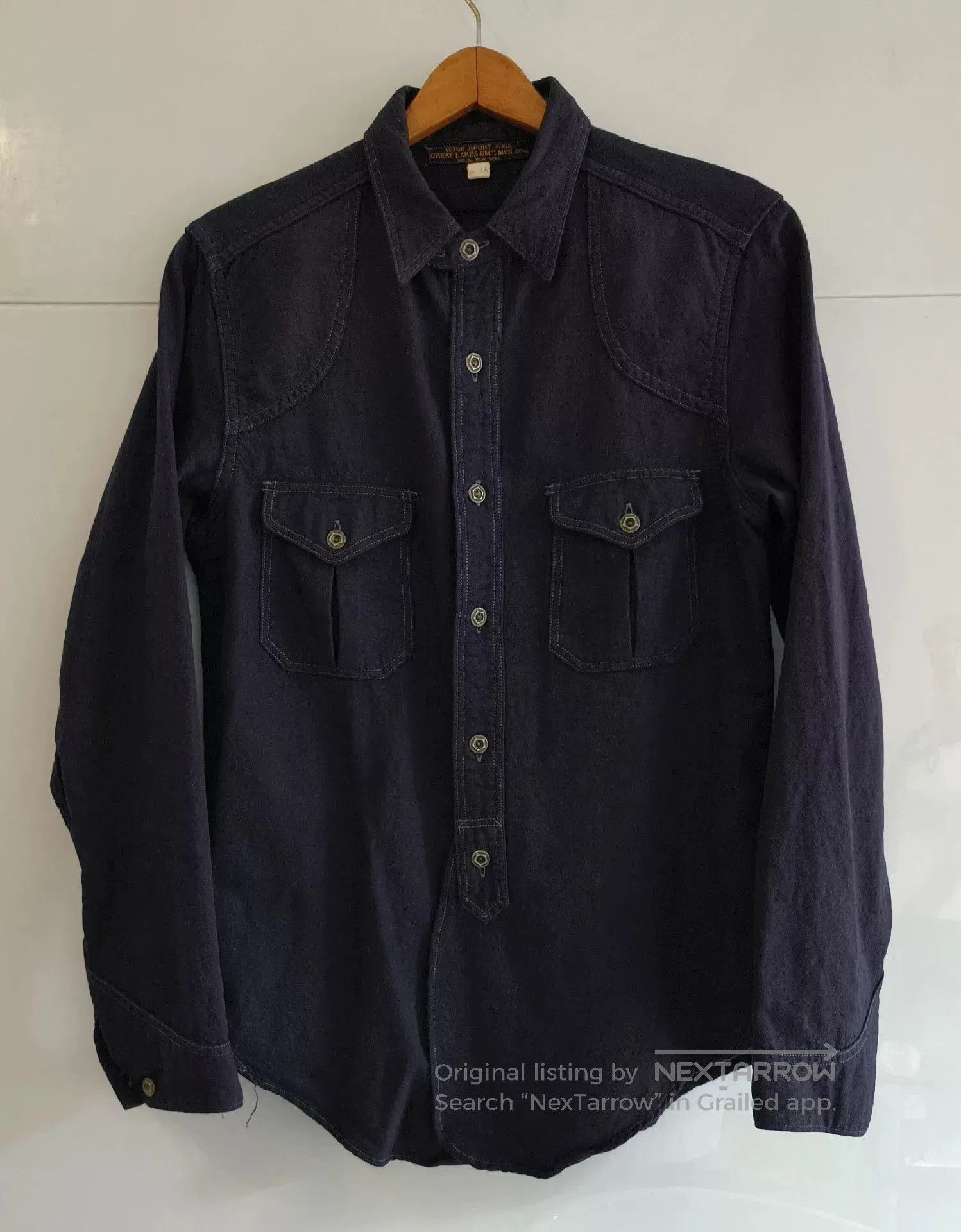 Freewheelers Freewheelers BUBO Wool Work Shirt. Size US M / EU 48-50 / 2 - 1 Thumbnail