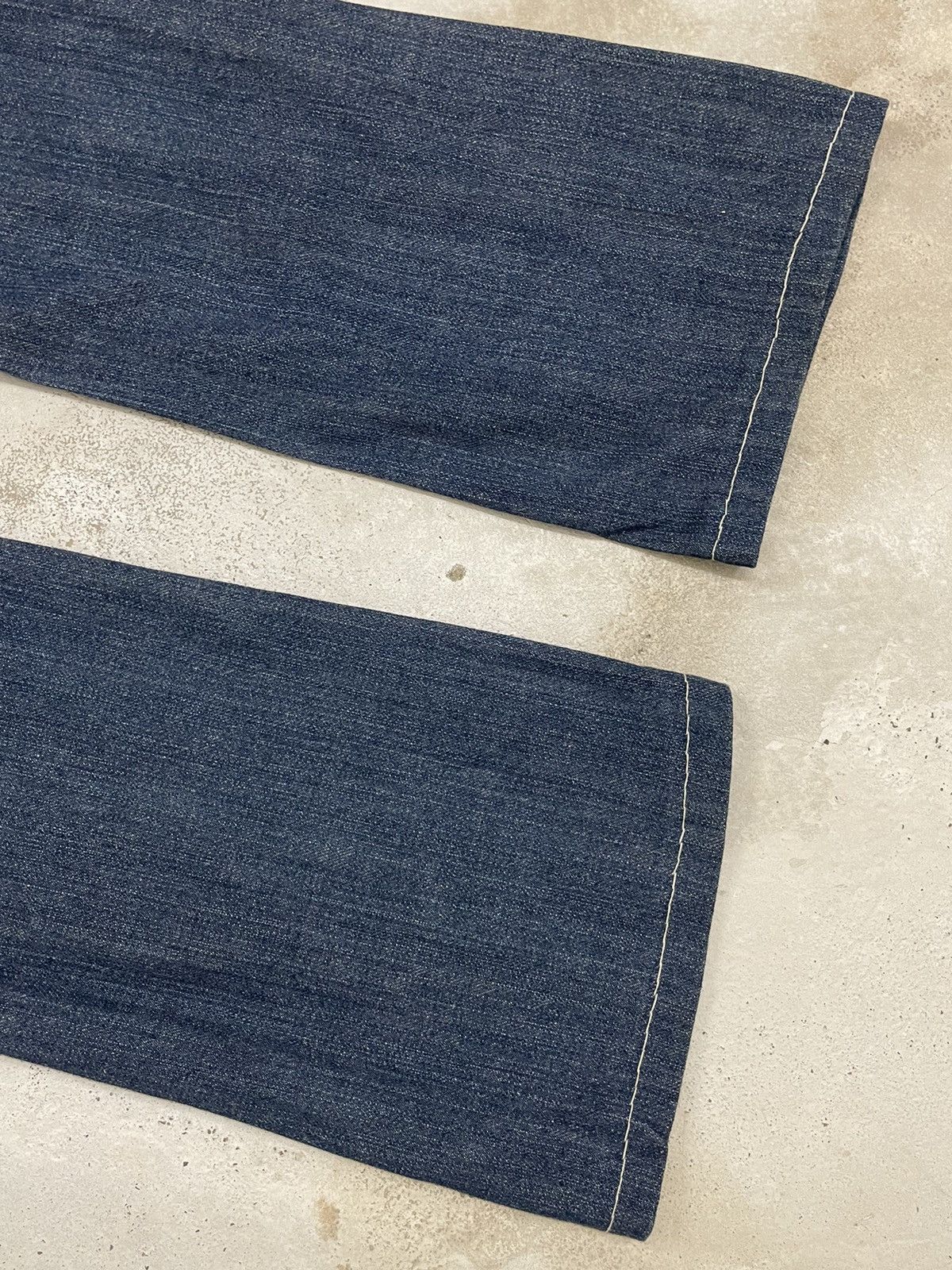 Frankie Shop Floral Motive Embroidery Flare Mud Indigo Denim Size US 28 / EU 44 - 15 Thumbnail
