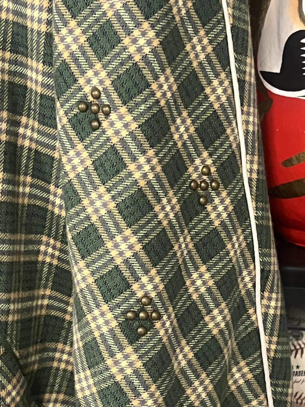 SAND Sandcastle Atelier Green Plaid Jacket M Size US M / EU 48-50 / 2 - 8 Thumbnail