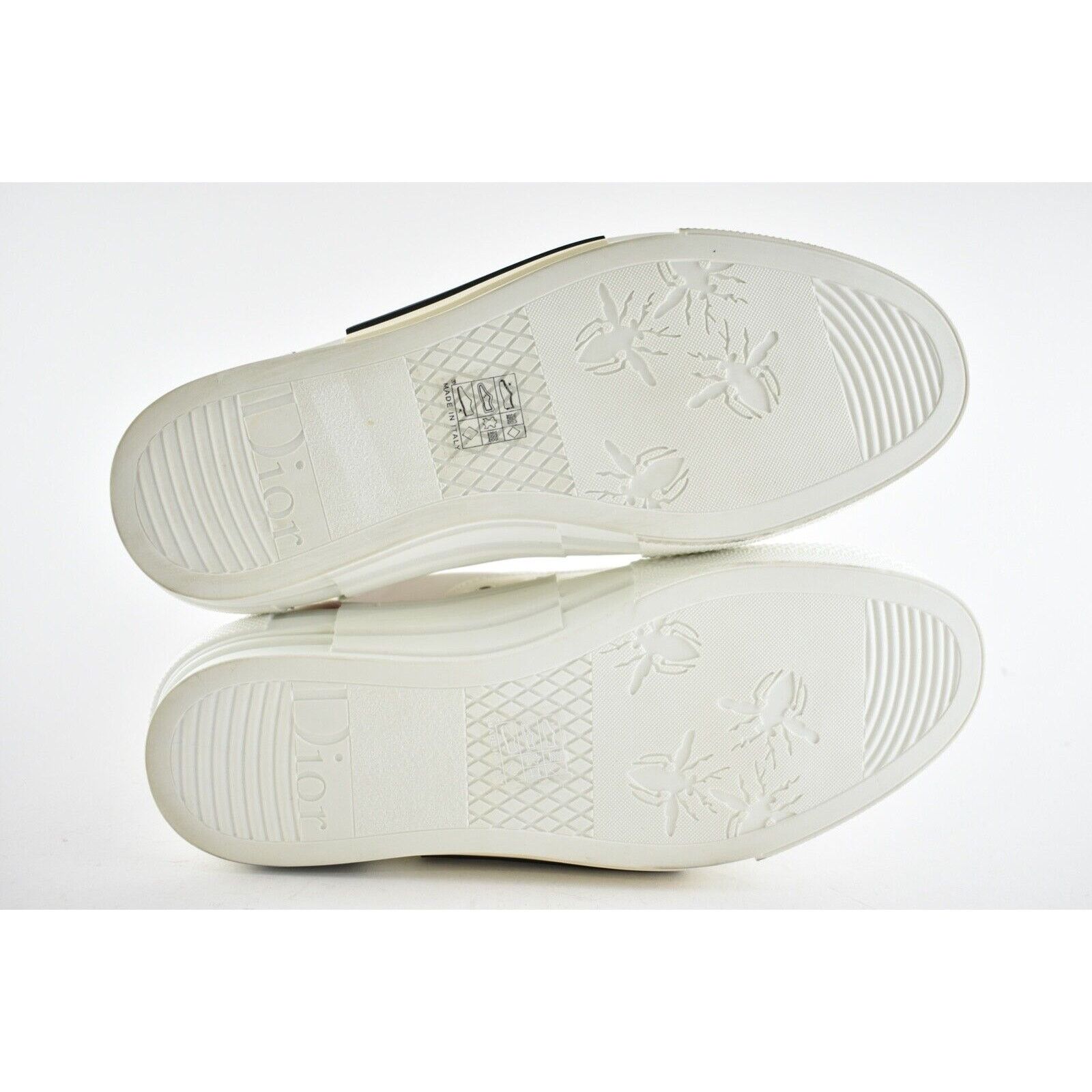 Dior Dior Mens B23 White High Top Lace Up Flat Sneaker 40 7 Size US 7 / EU 40 - 11 Thumbnail