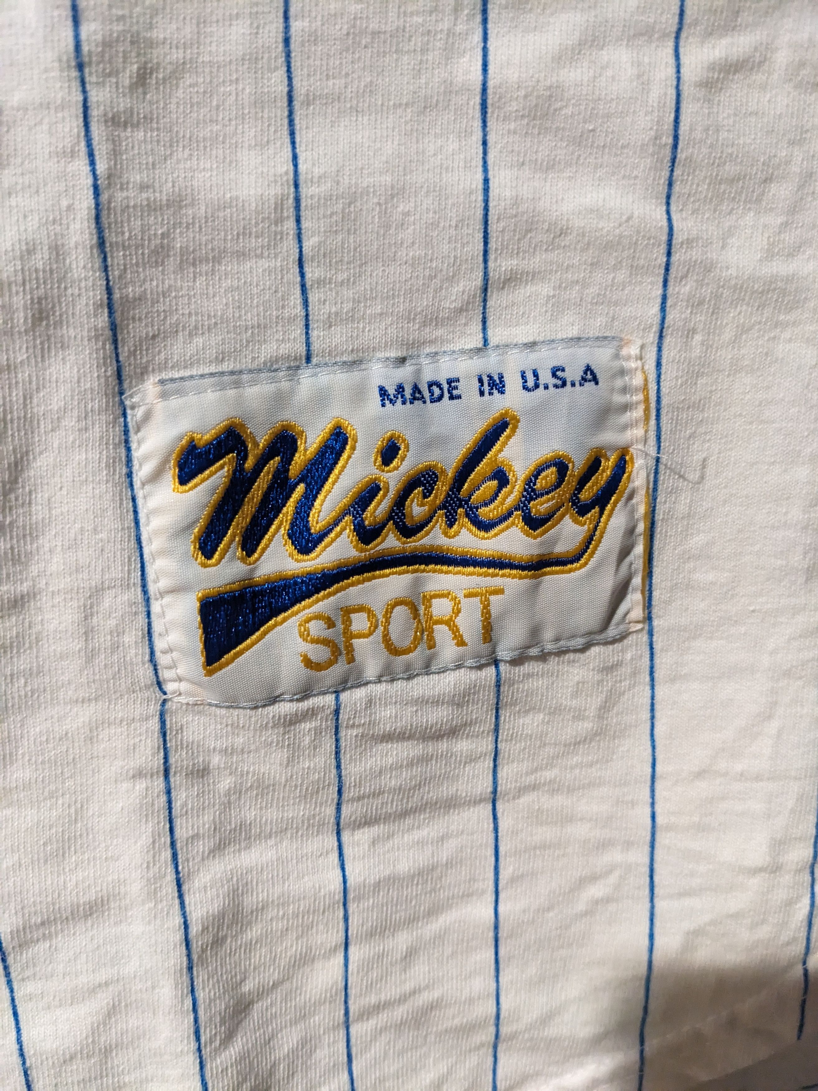 Disney Vintage 90s Mickey Mouse Disney Classic Baseball Jersey Size US XL / EU 56 / 4 - 3 Thumbnail