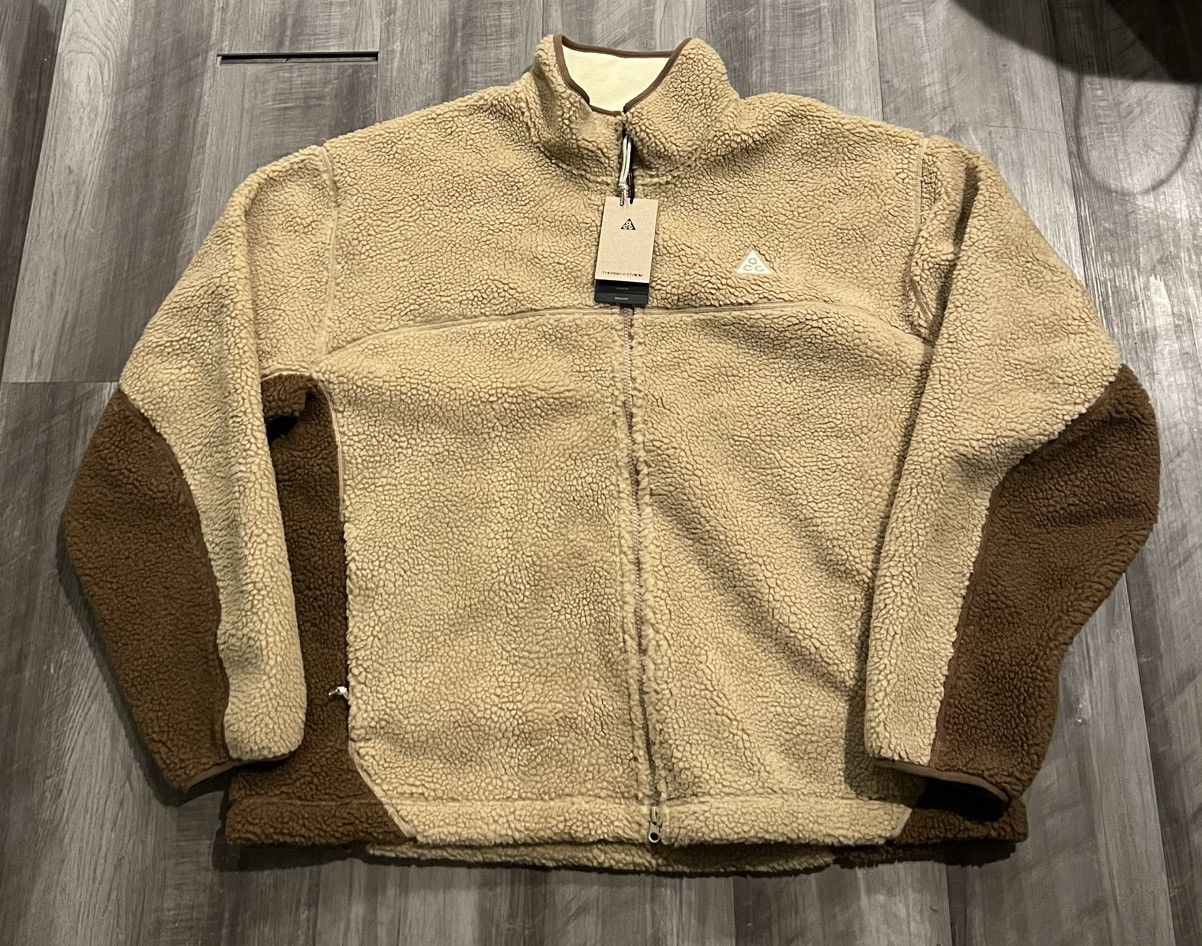 Size XL Nike ACG Sherpa Fleece Jacket Canwell Glacier Therma