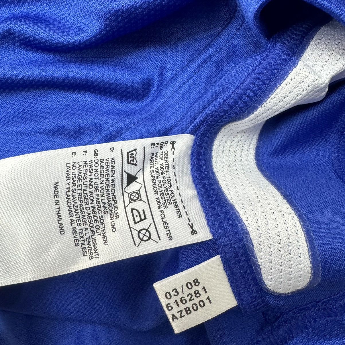 Adidas 2008 Match Against Poverty Charity Match shirt #10 Zidane Size US XL / EU 56 / 4 - 8 Thumbnail