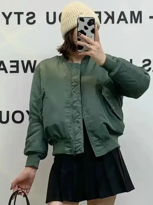 Japanese Brand Jack Oversized Flight Bomber Jackets Size M / US 6-8 / IT 42-44 - 4 Thumbnail