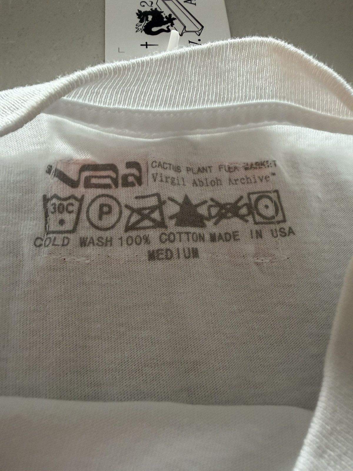 Cactus Plant Flea Market Cactus Plant Flee Market VAA CPFM Virgil Was Here T-Shirt Size US M / EU 48-50 / 2 - 5 Thumbnail