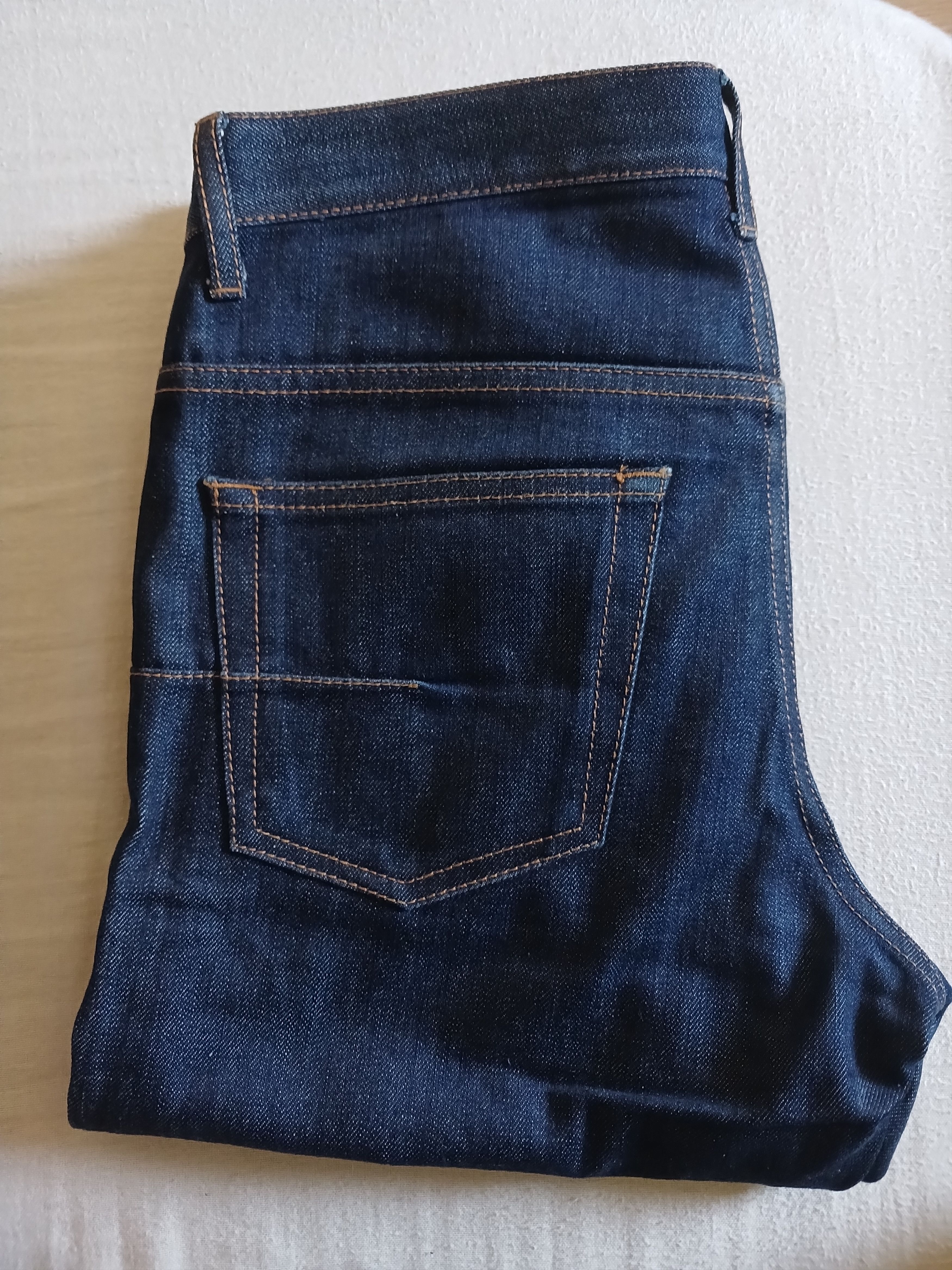 Dior Raw Dior Homme denim Jean Size US 31 - 1 Thumbnail